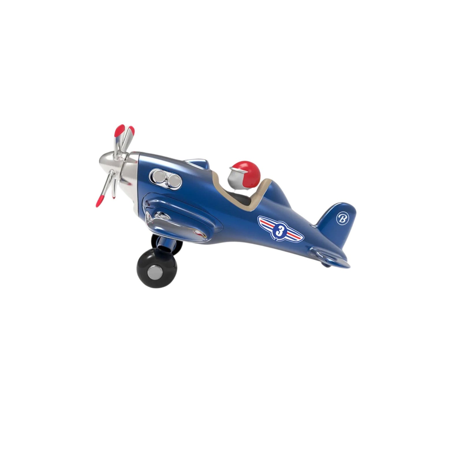 Blue Mini Jet Plane