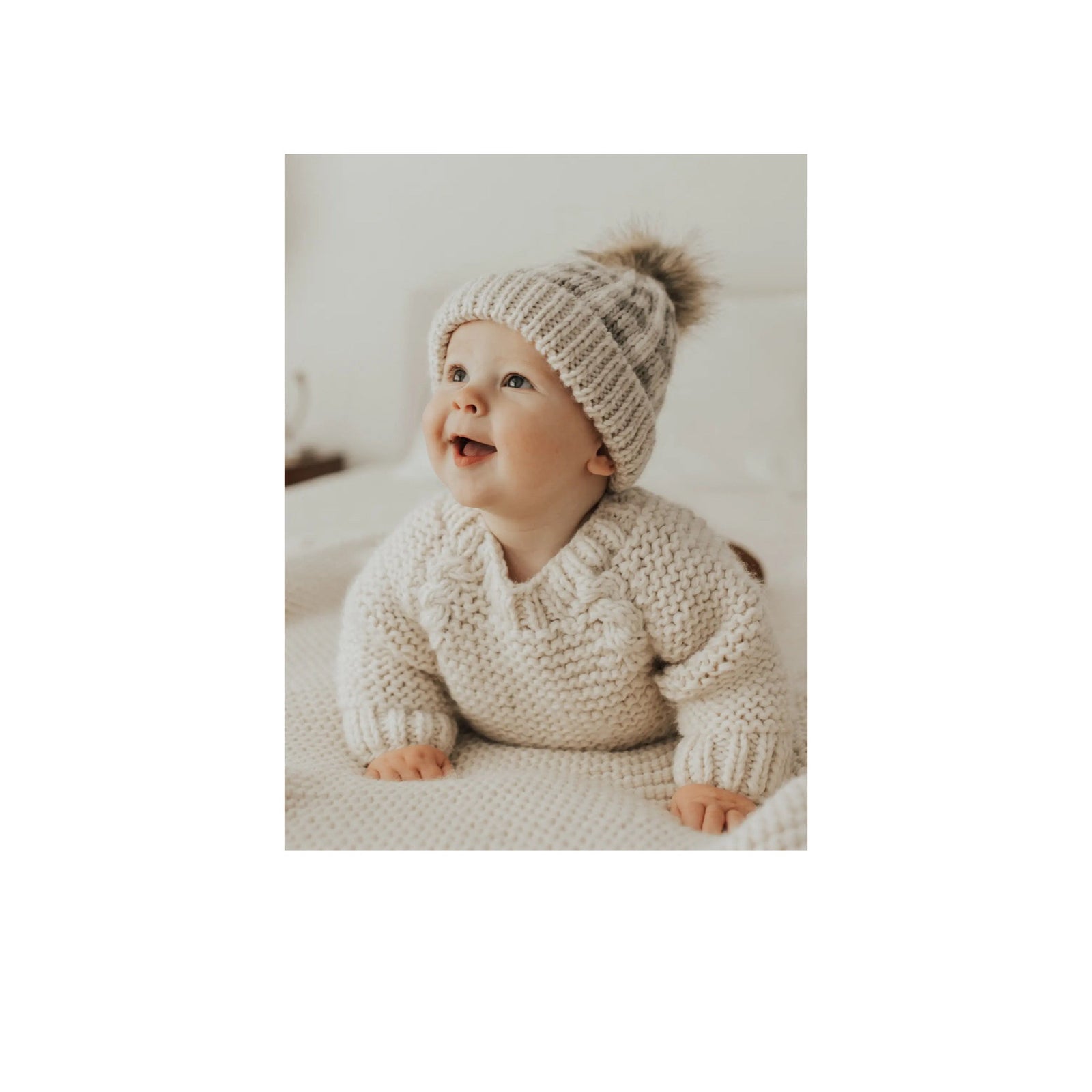 Buffalo Check Pom Beanie Hats