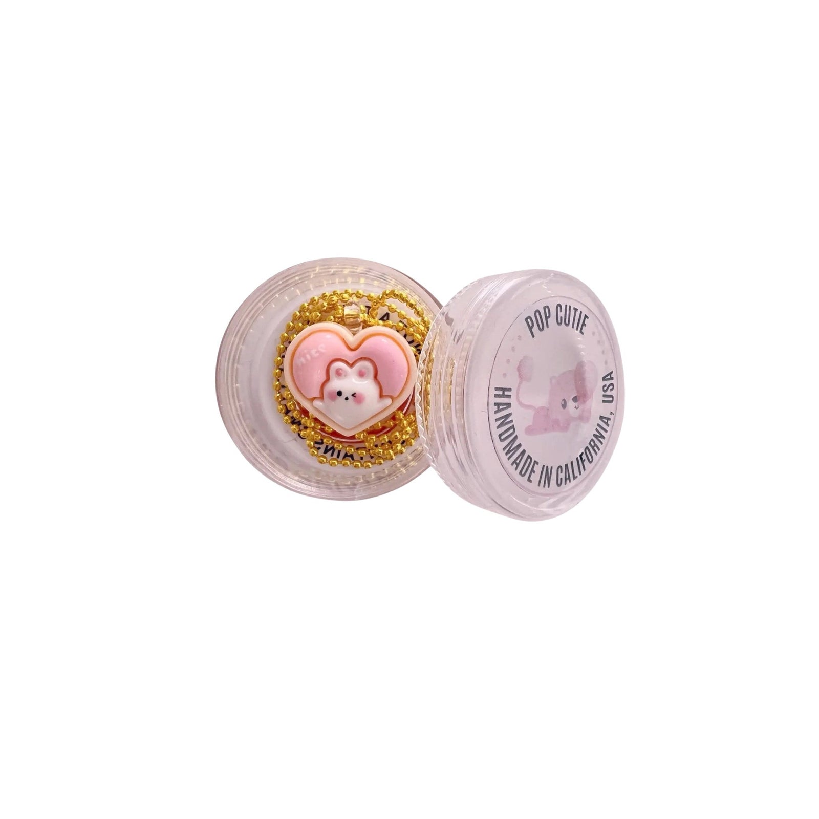 Bunny Love Heart Necklace