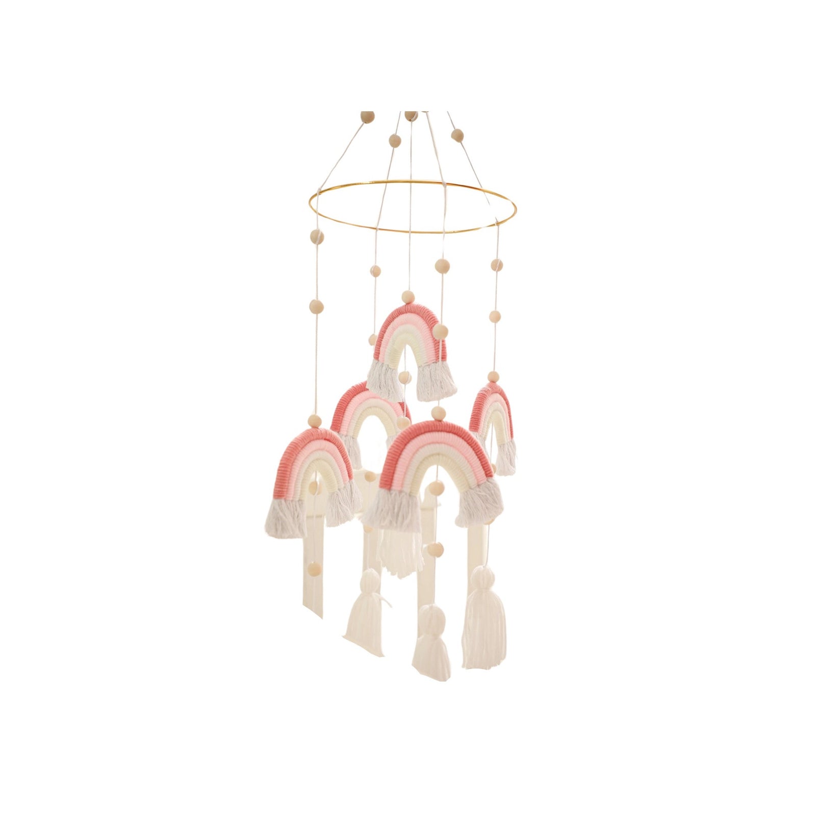 Cotton & Silk Rainbow Nursery Mobiles