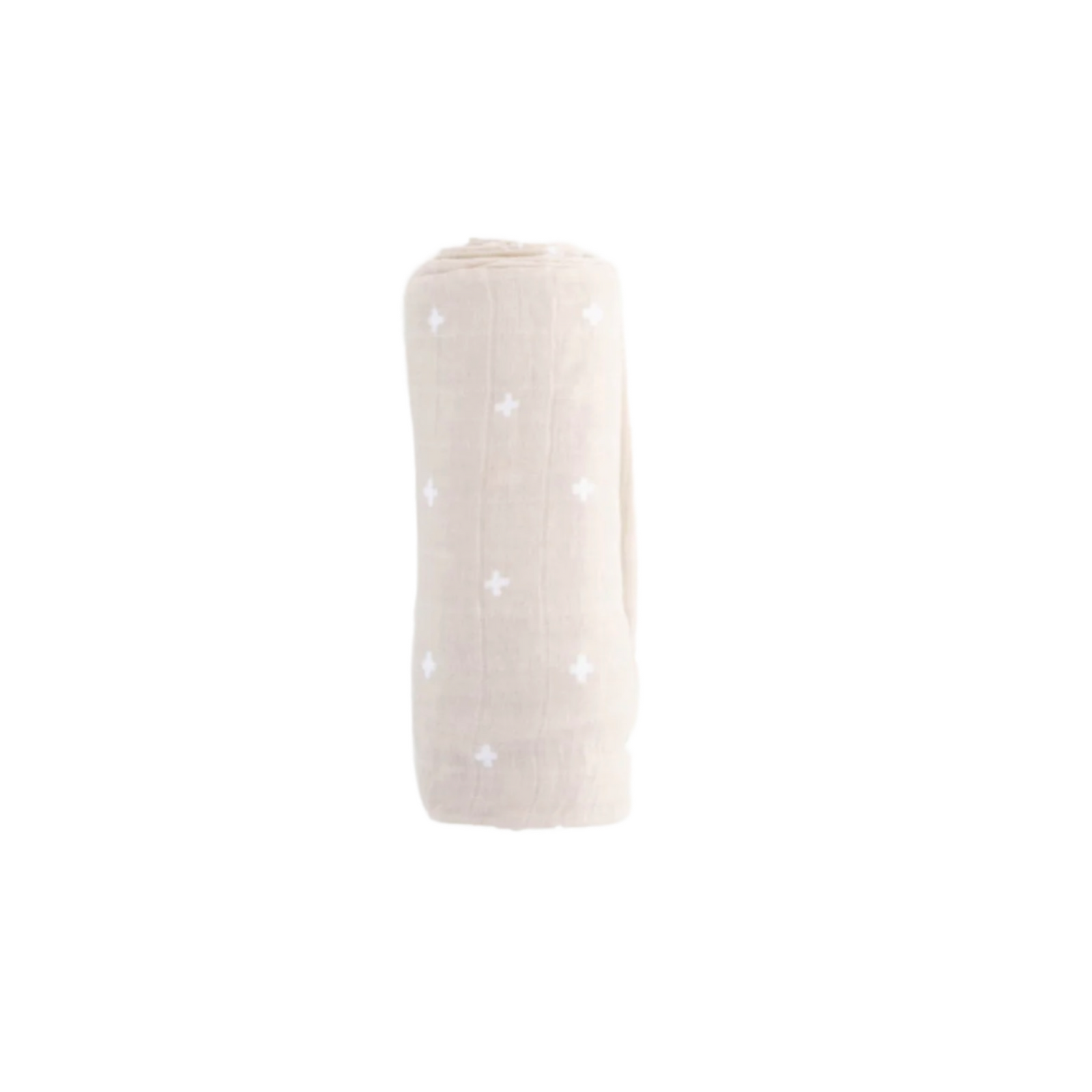 Cross Print Muslin Swaddle