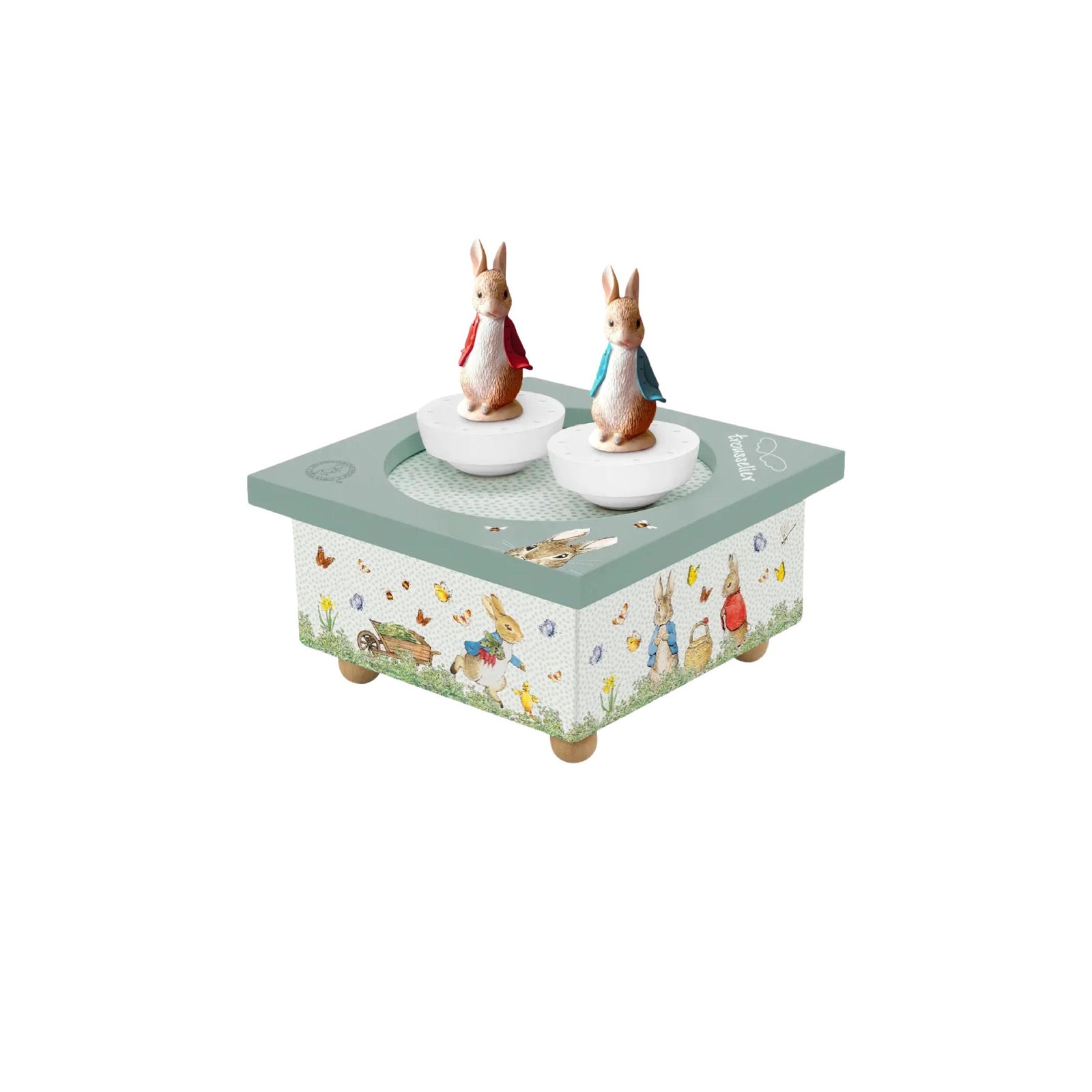Dancing Peter Rabbit Music Box