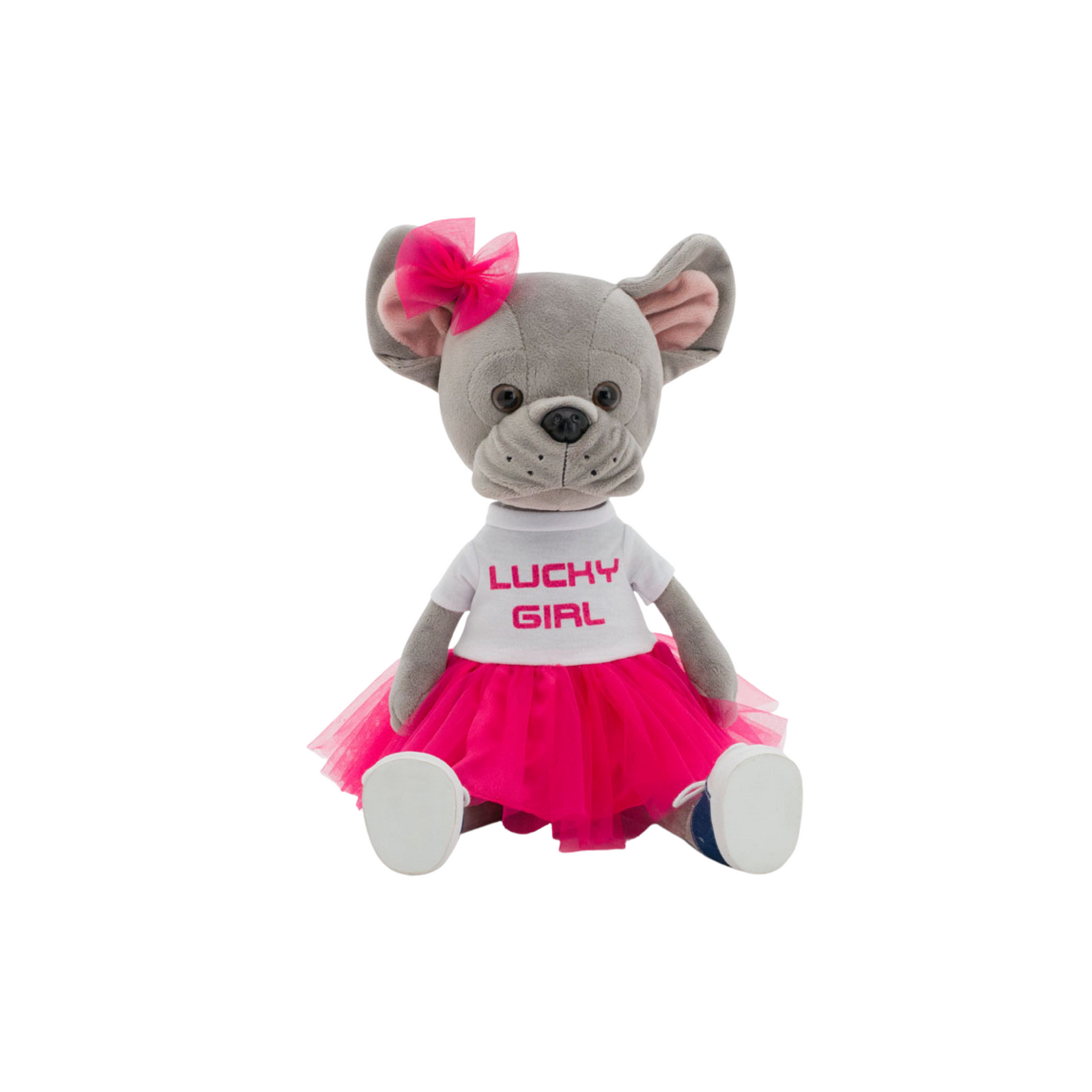 Dressed Up French Bull Doggy Fashion Star Doll