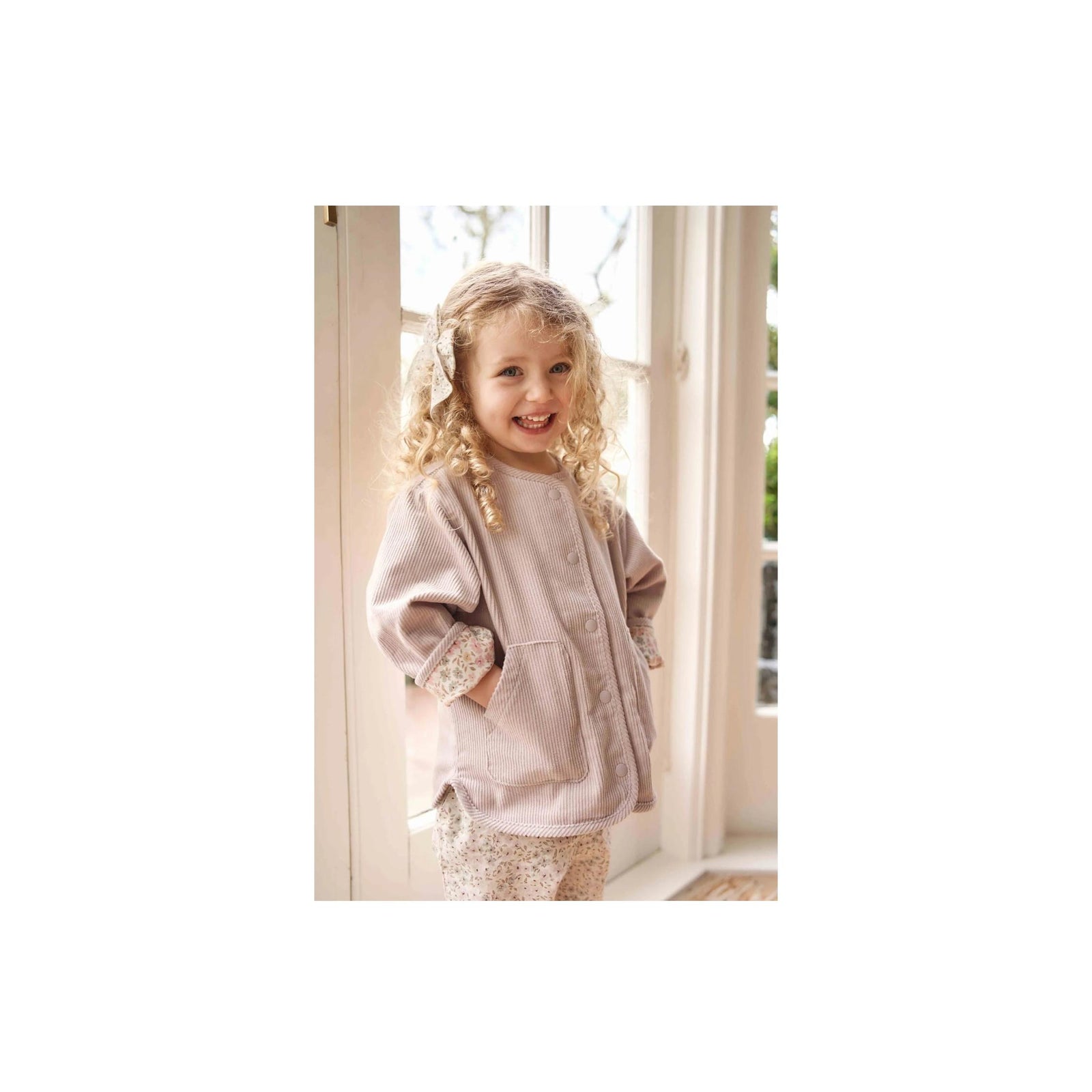 Esther Violet Corduroy Jacket