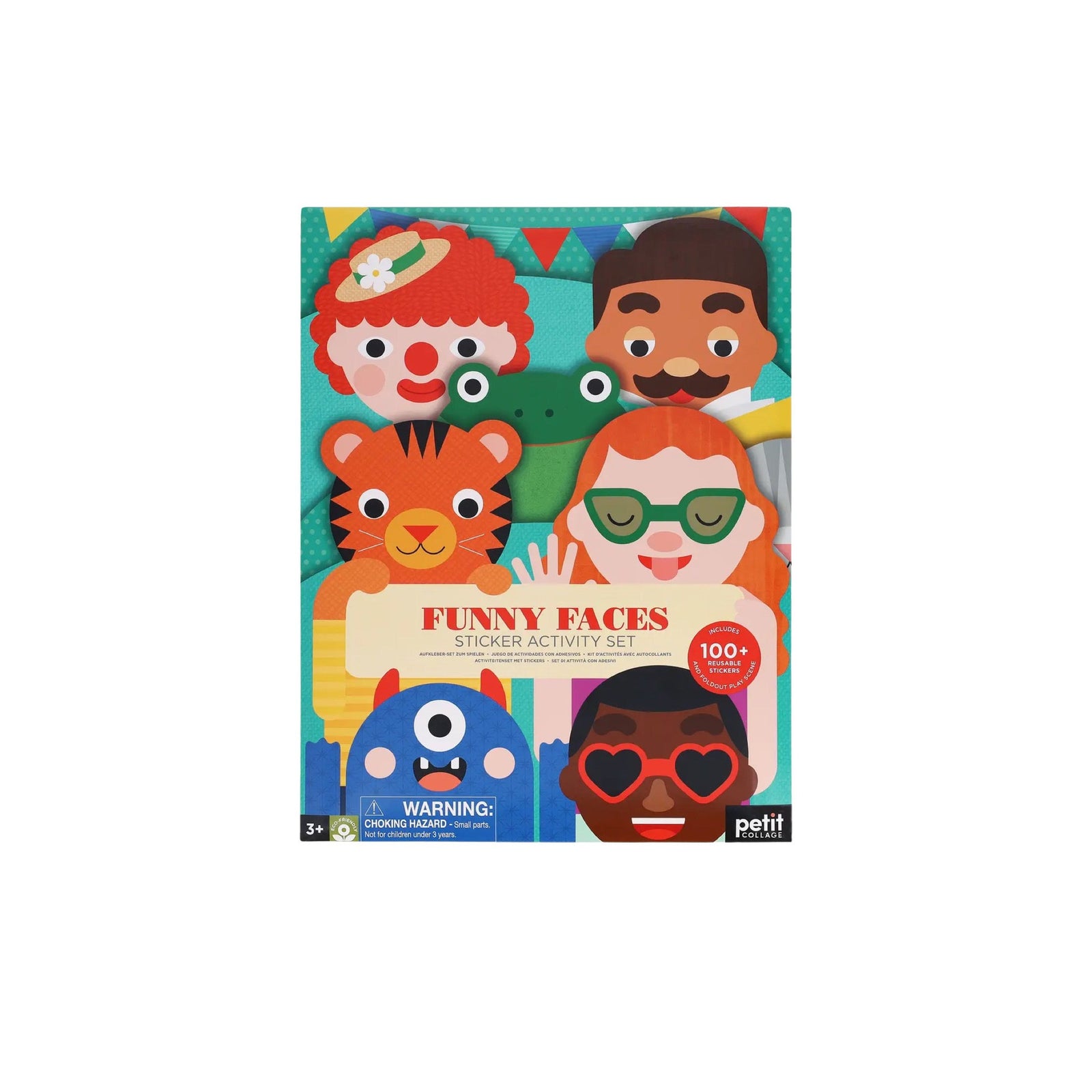 Funny Faces Sticker Activity Set