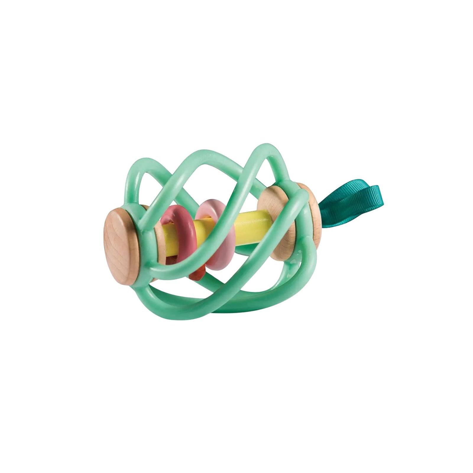 Grab Apple Rattle Teether Toy