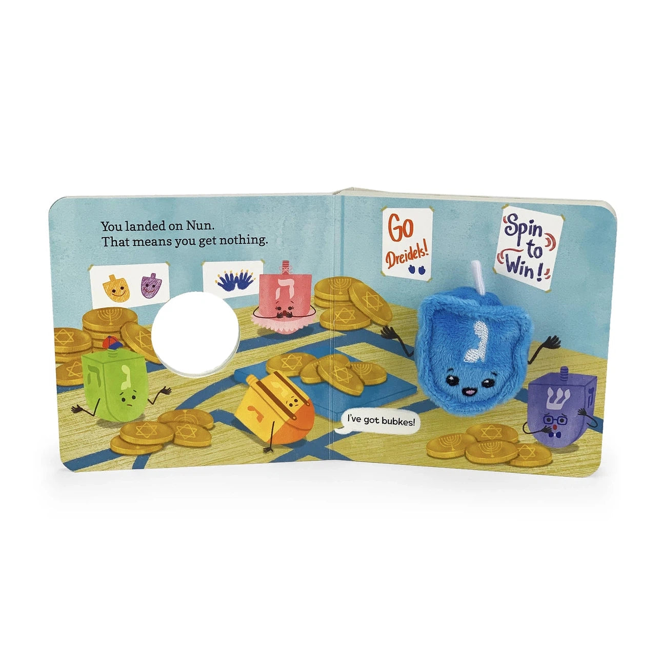 Happy Hanukkah, Little Dreidel! Interactive Board Book