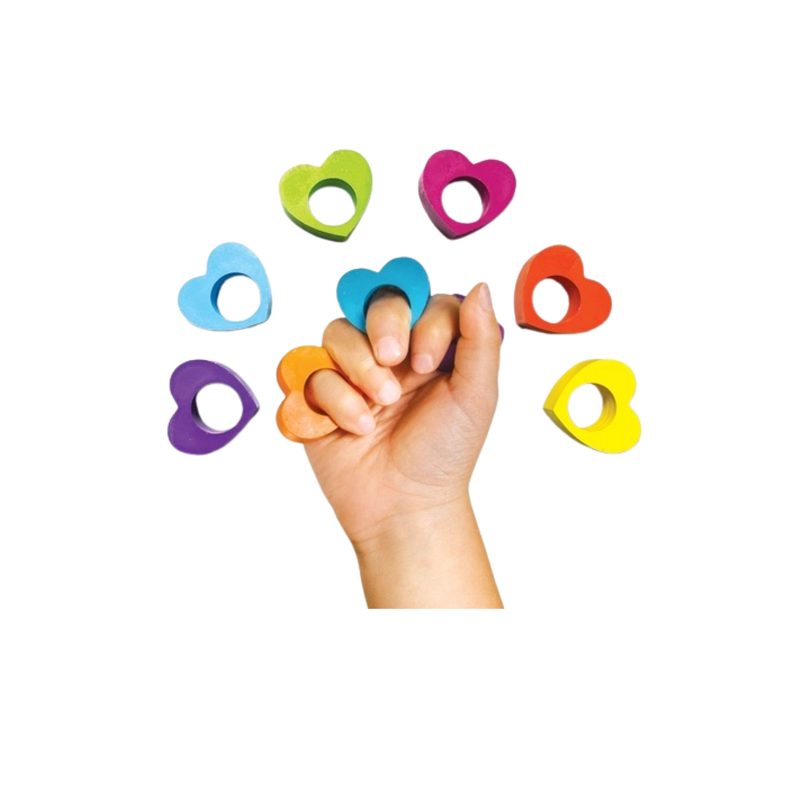 Heart Ring Crayons