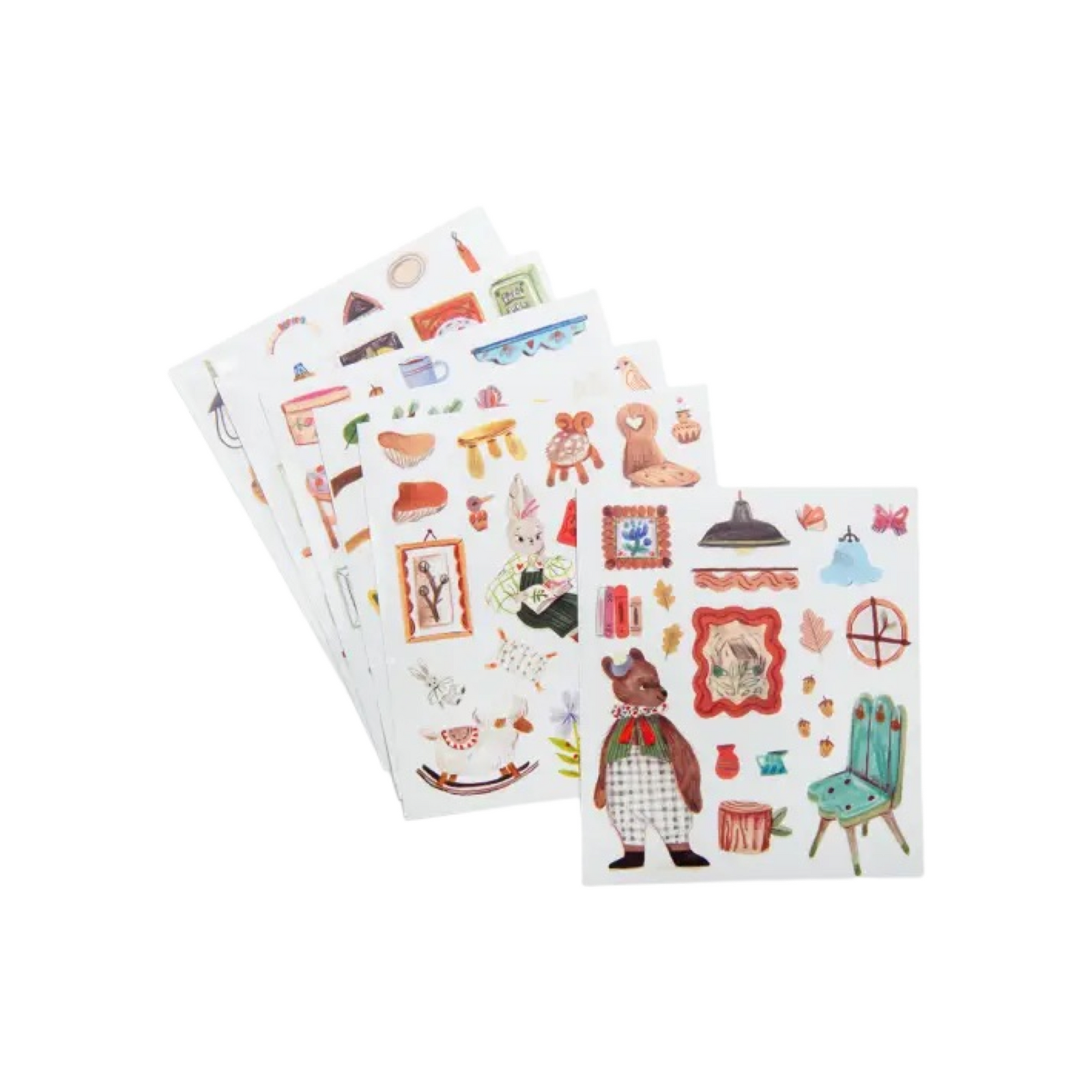 Les Minouchkas Coloring & Sticker Book