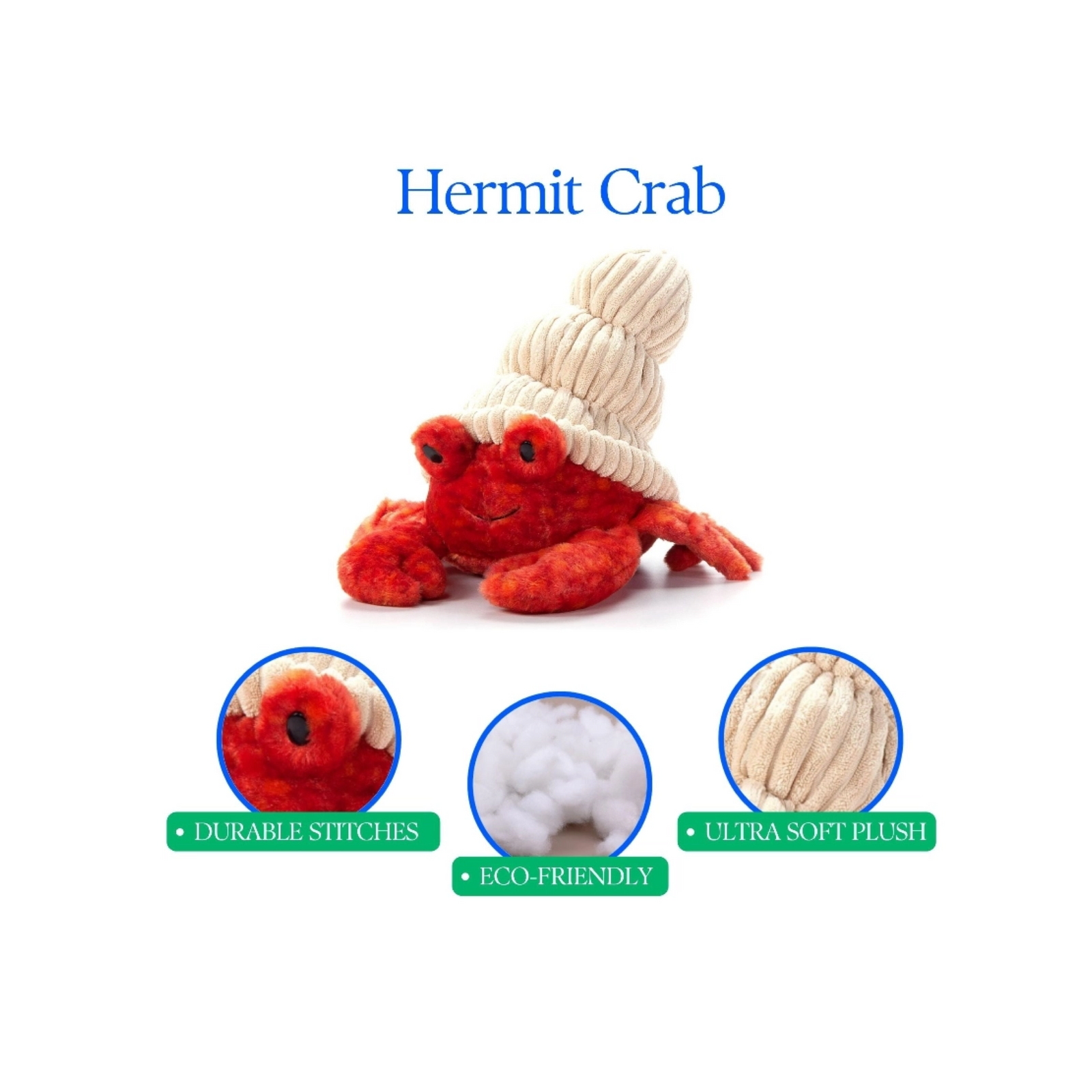 Wild Ones Hermit Crab Plush