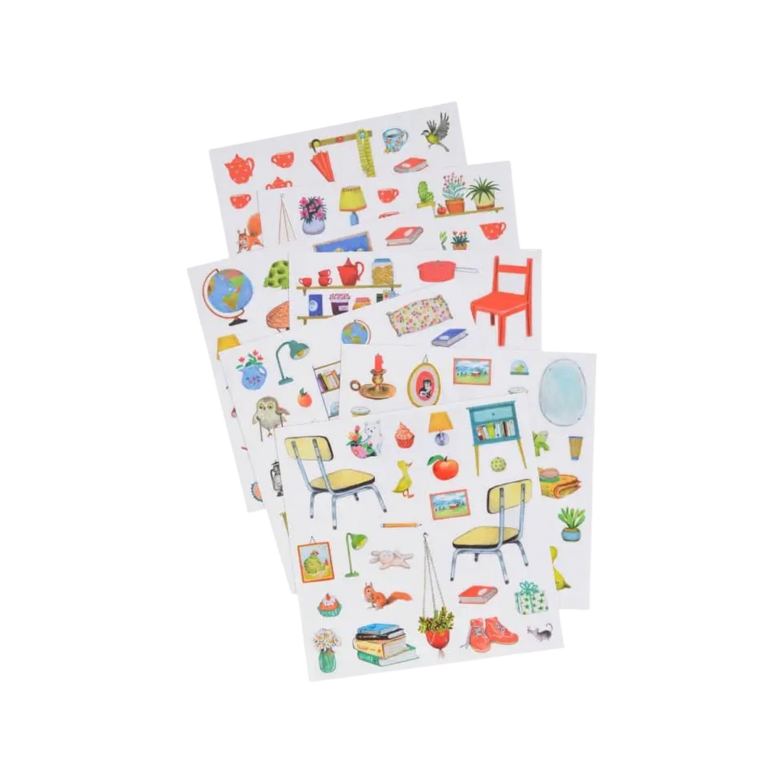 The Big Family Coloring Book with Stickers