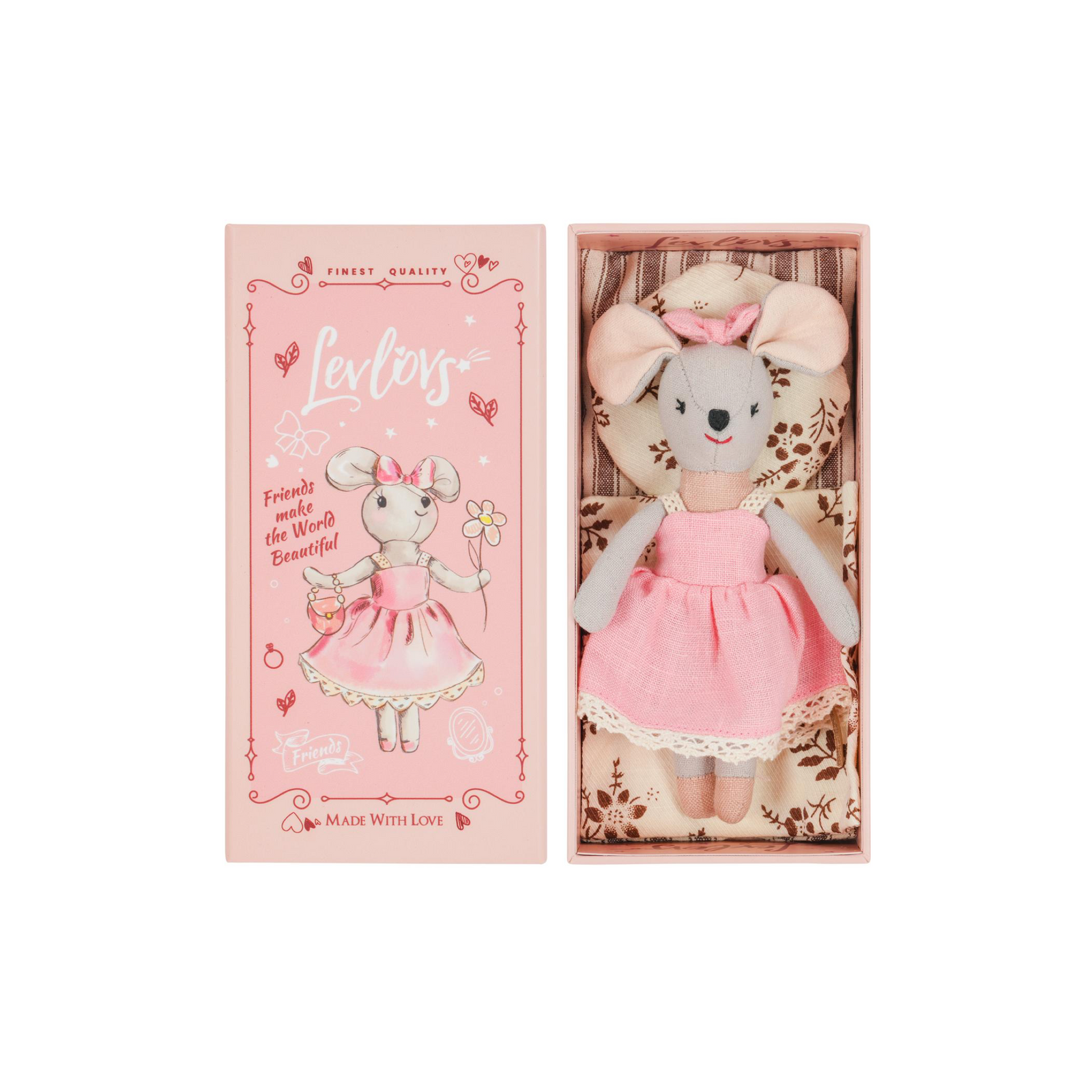 LevLovs Mouse In A Box With Bedding