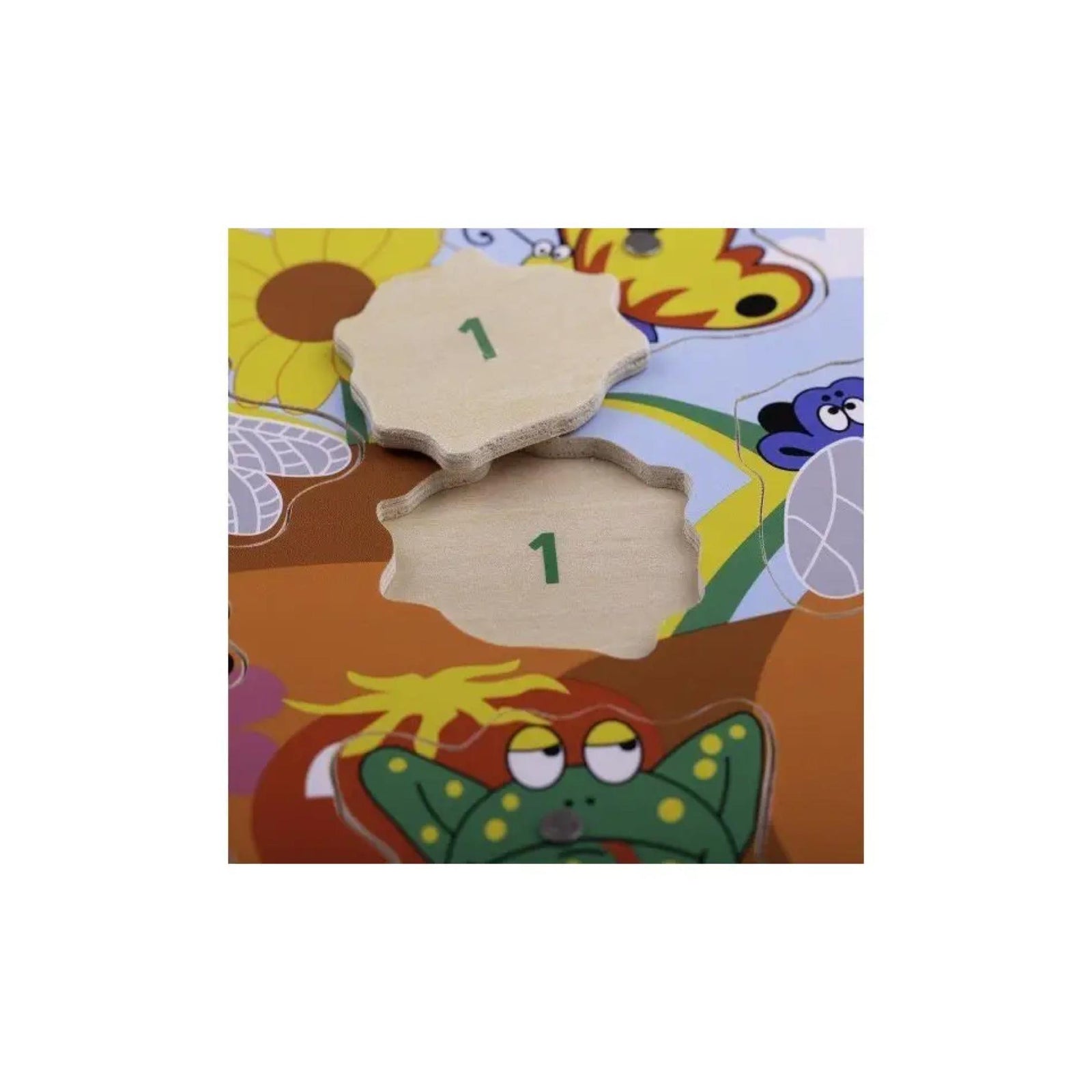 Magnetic Fun Bugs Wooden Puzzle