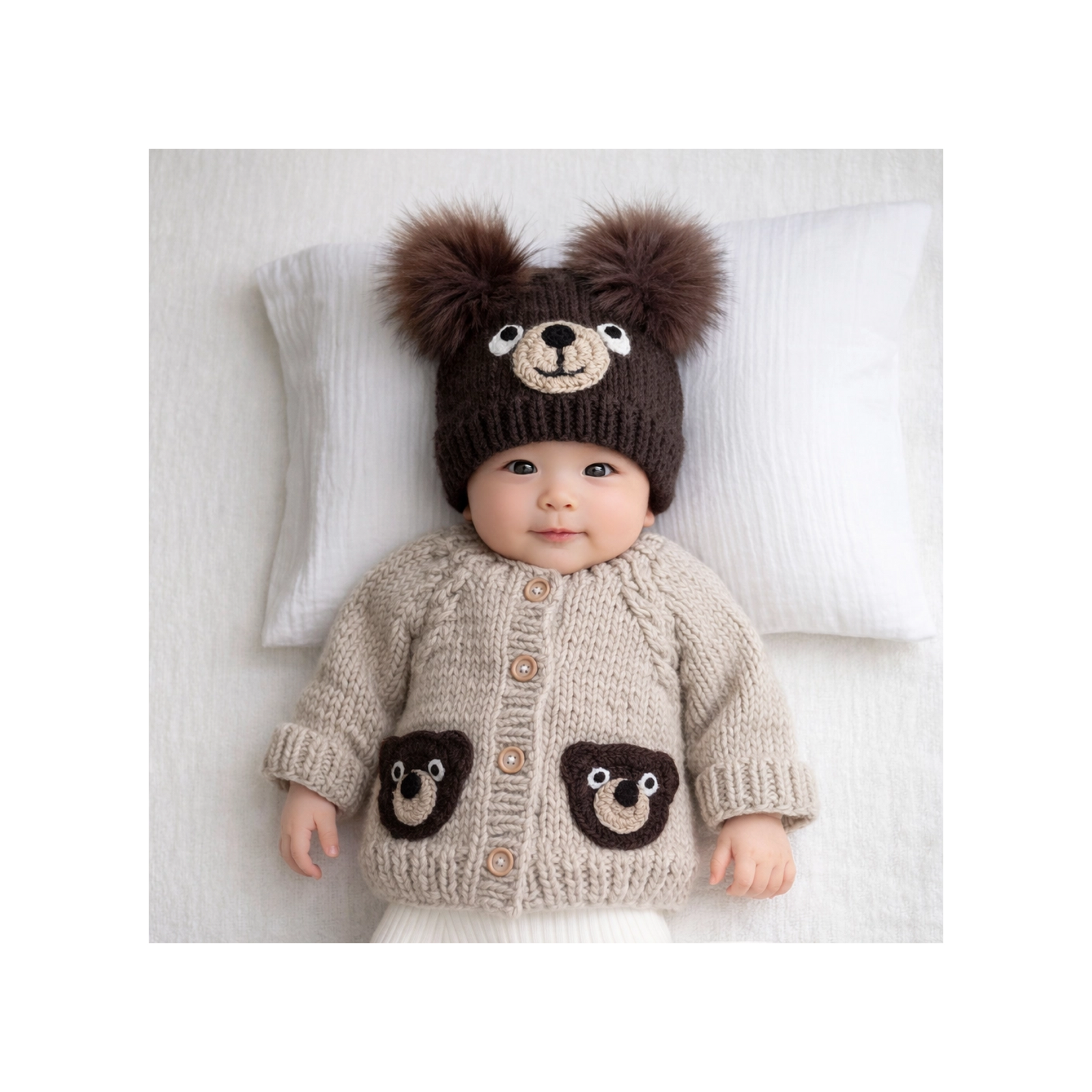 Brown Bear Cardigan