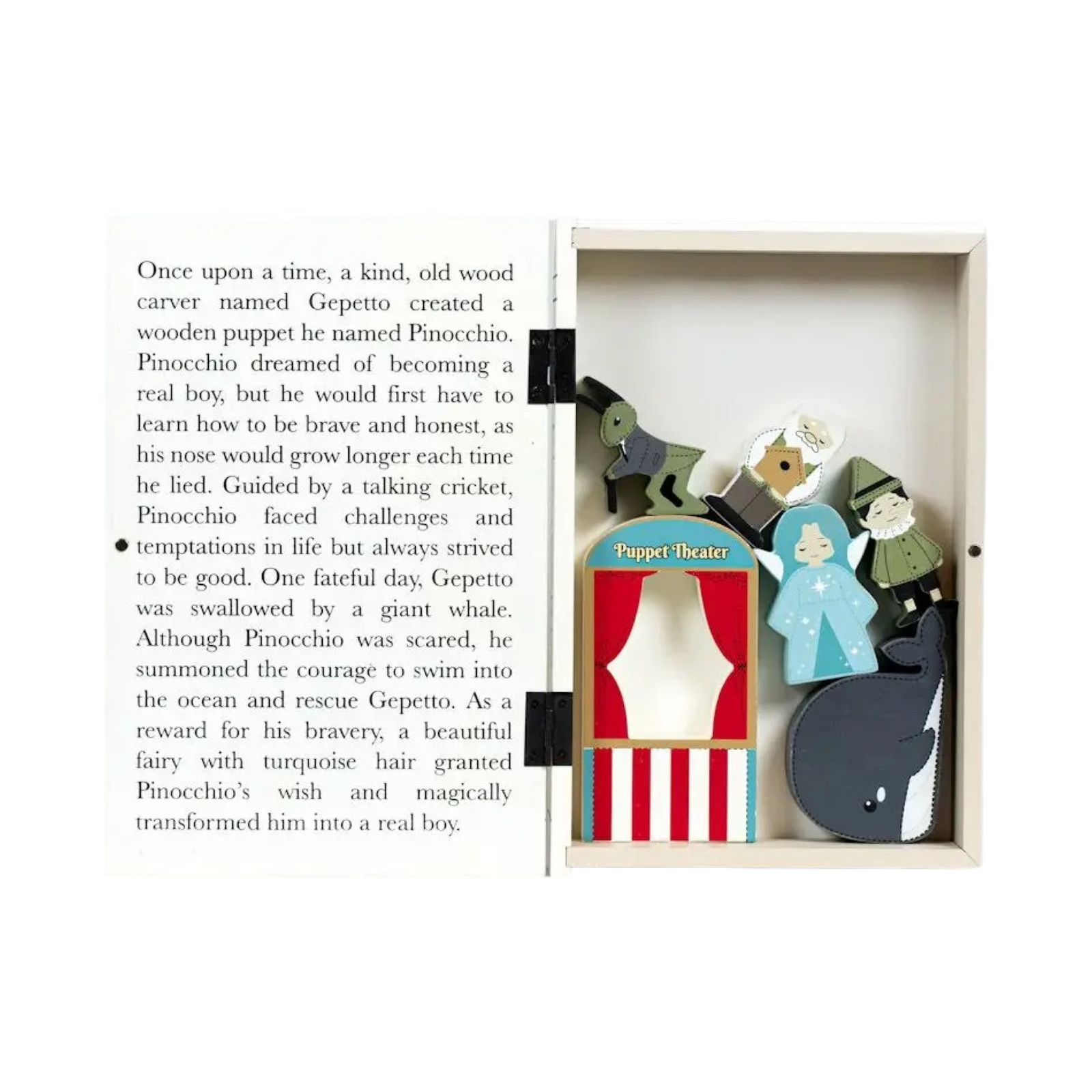 Woodland Storybook Pinocchio Gift Set