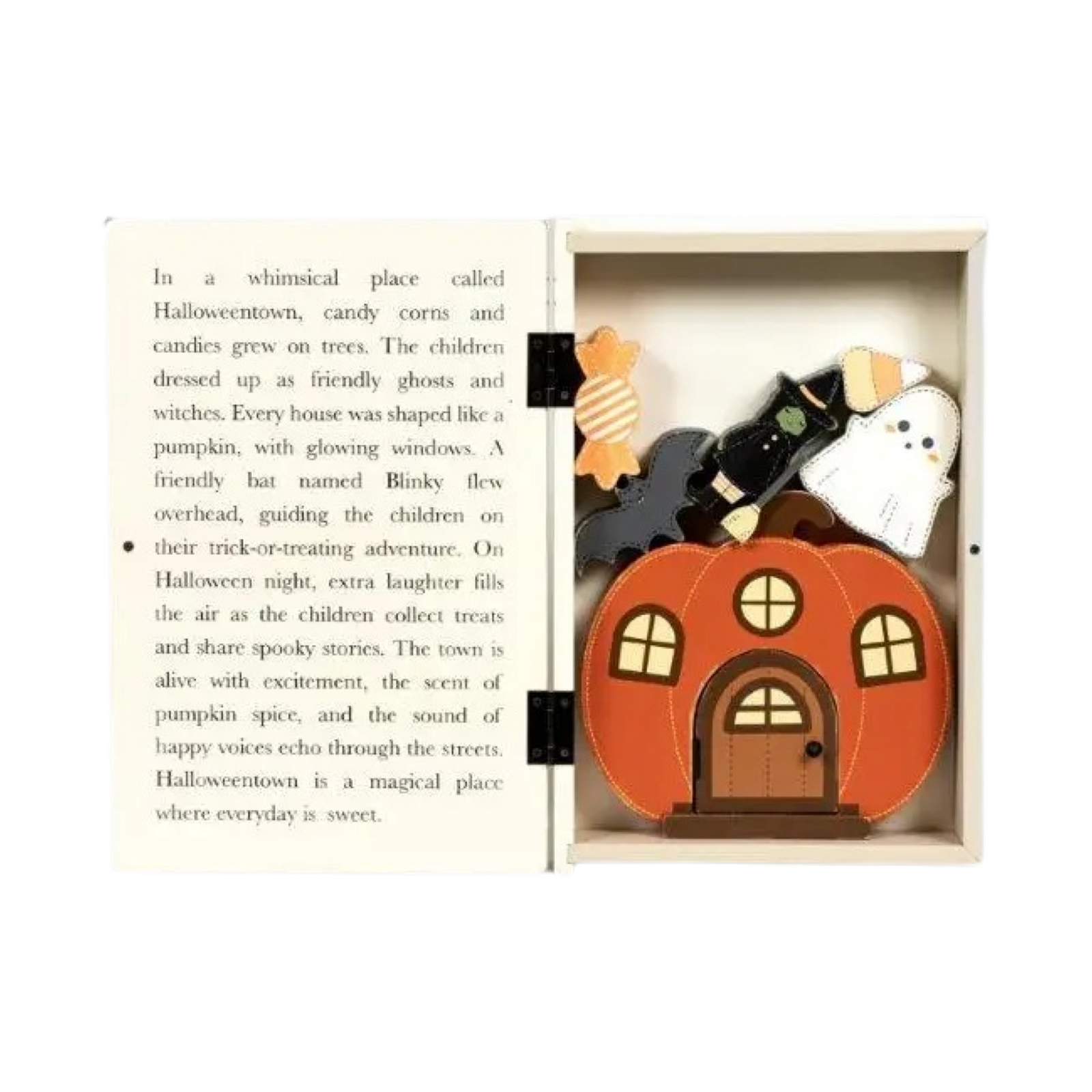 Woodland Storybook Halloween Town Gift Set