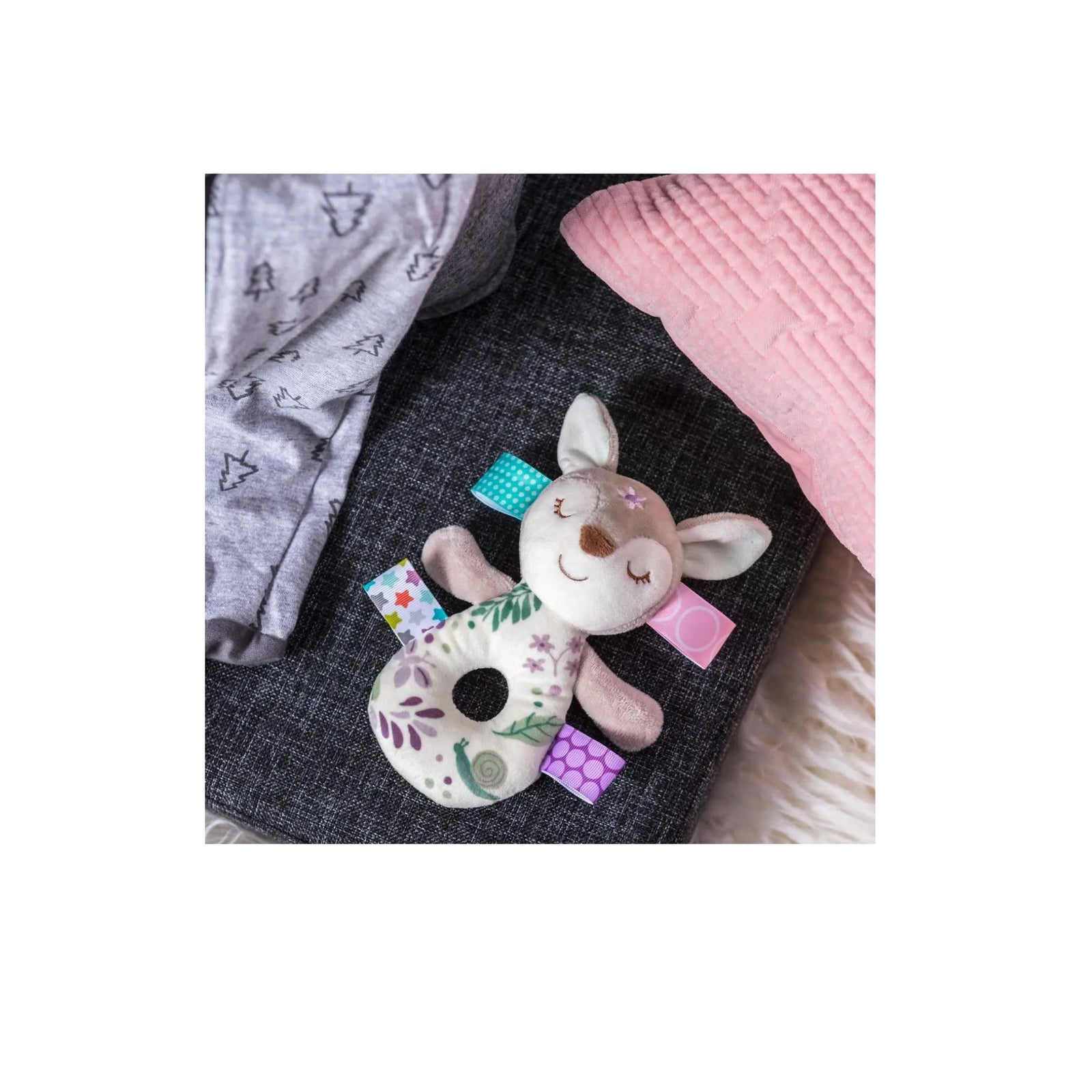 Taggies Flora Fawn Rattle