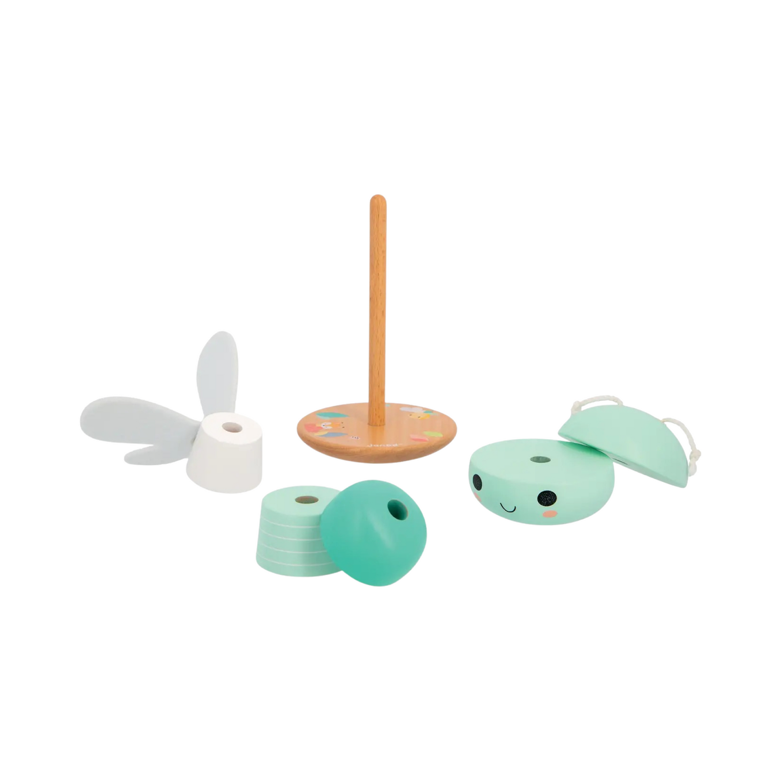 Dragonfly Stacker & Rocker Wooden Toddler Toy