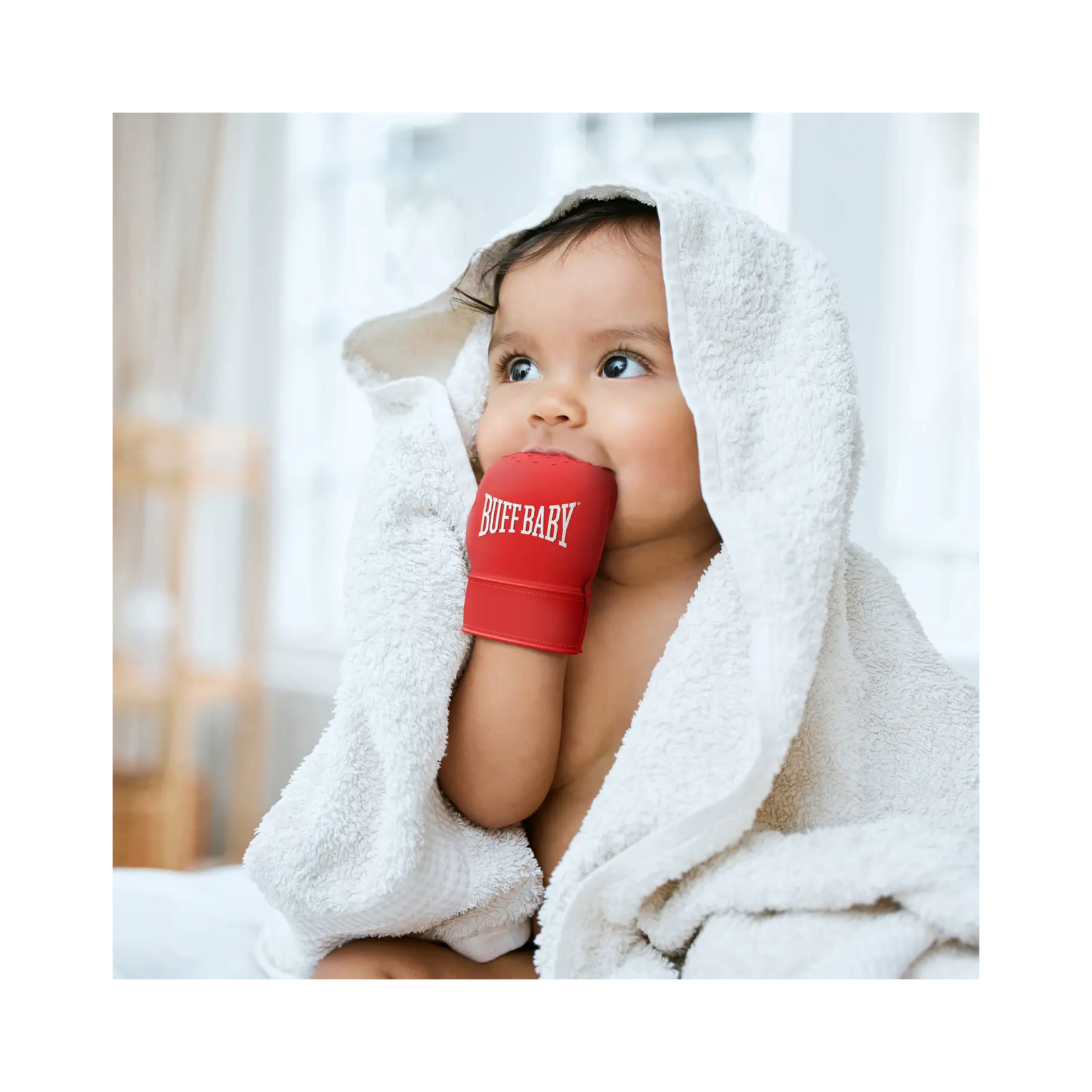 Buff Baby Boxing Glove Teething Mitt