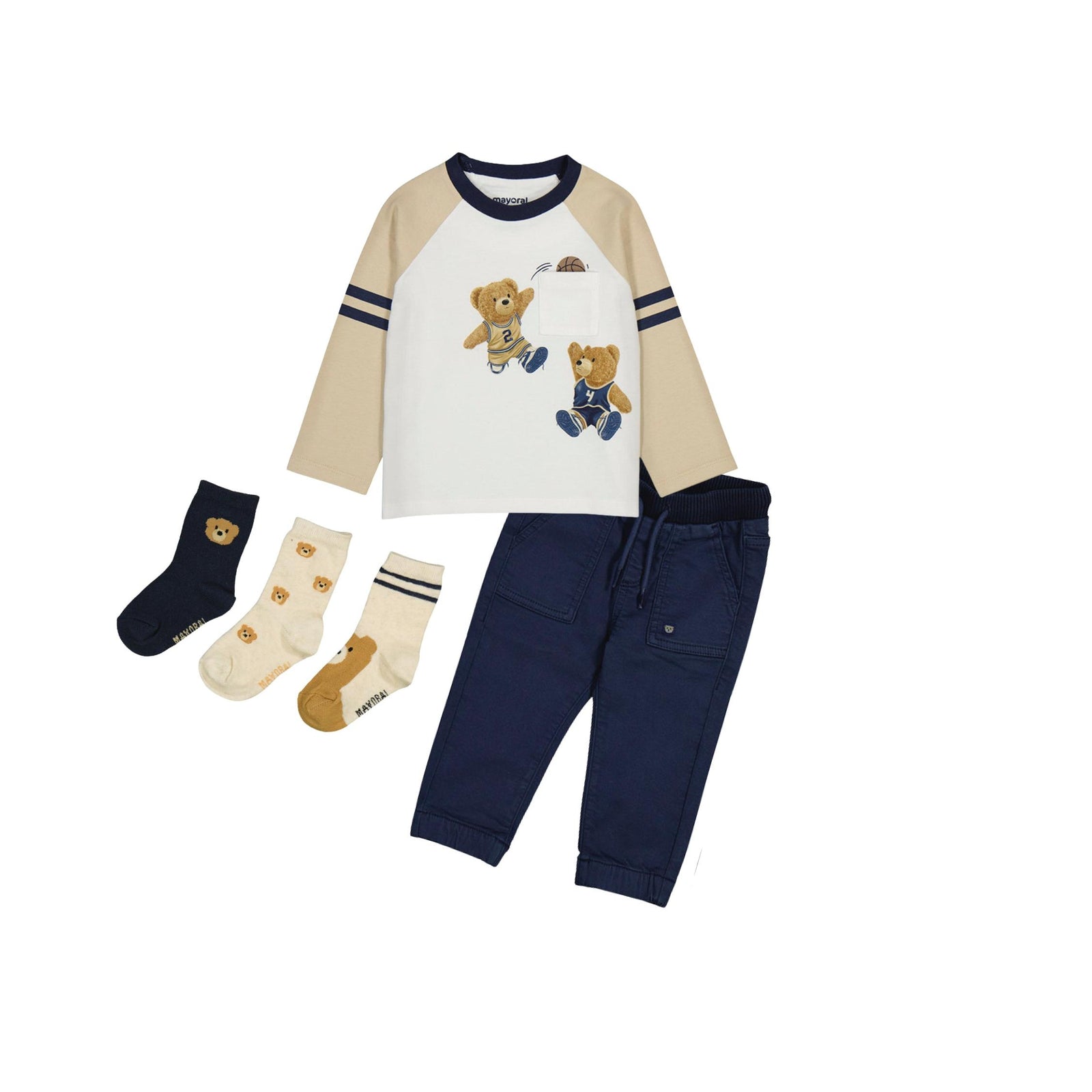 Baby Boy Navy Jogger Pant