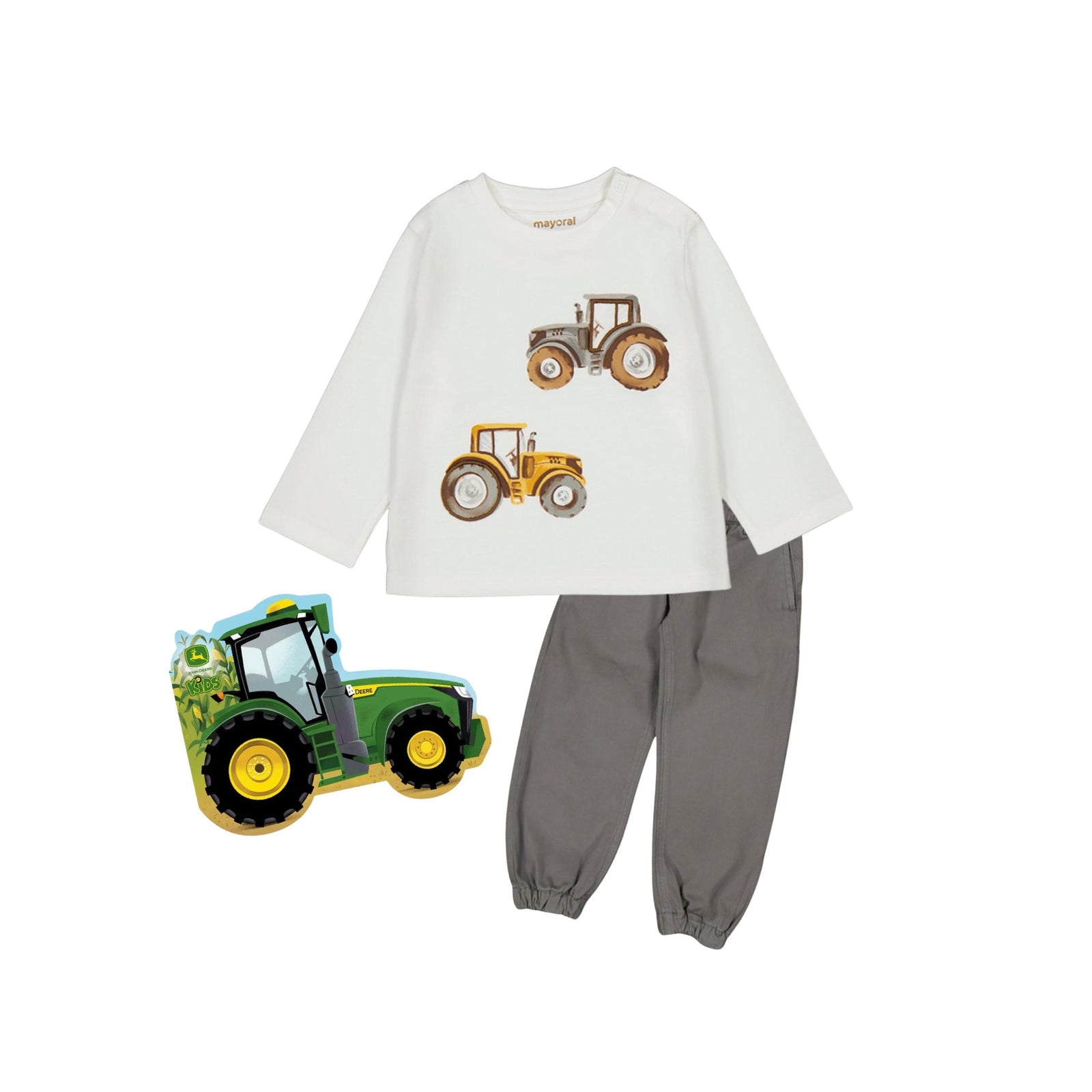 Boys’ Tractor Print Shirt