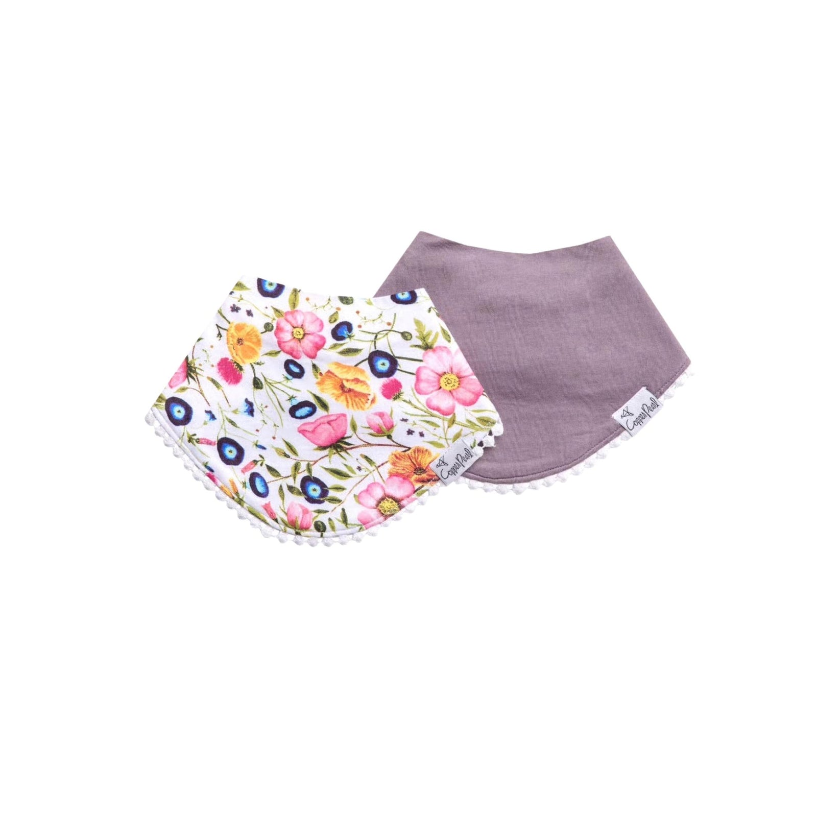 Isabella Fashion Trimmed Bandana Bib Collection