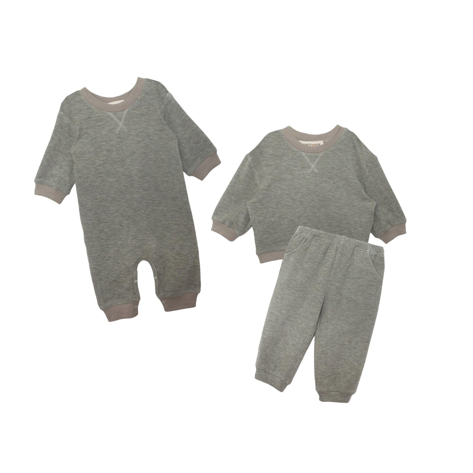 Miles Heather Green Toddler Boy 2-Piece Set