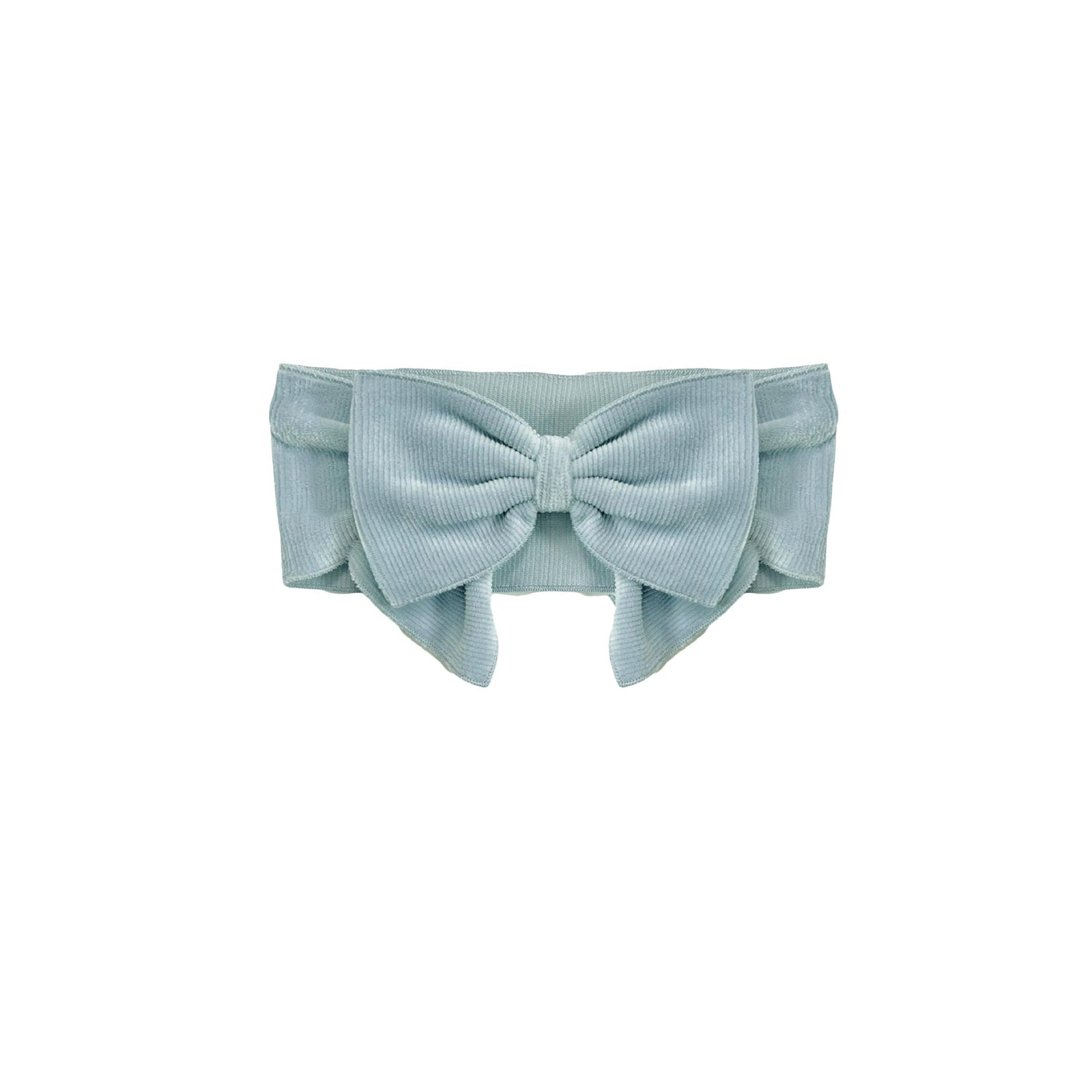 Blair Dusty Blue Bow Headband