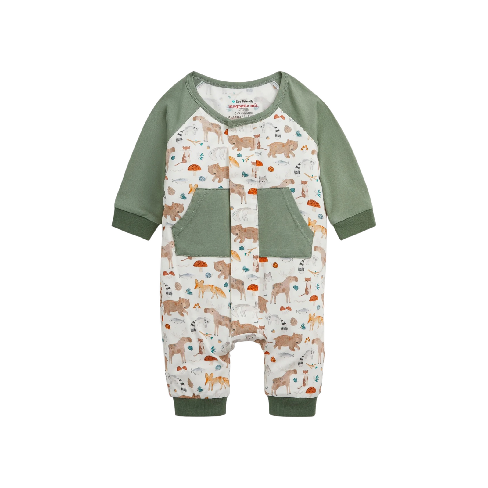 Wonderful Wildlife Magnetic Romper