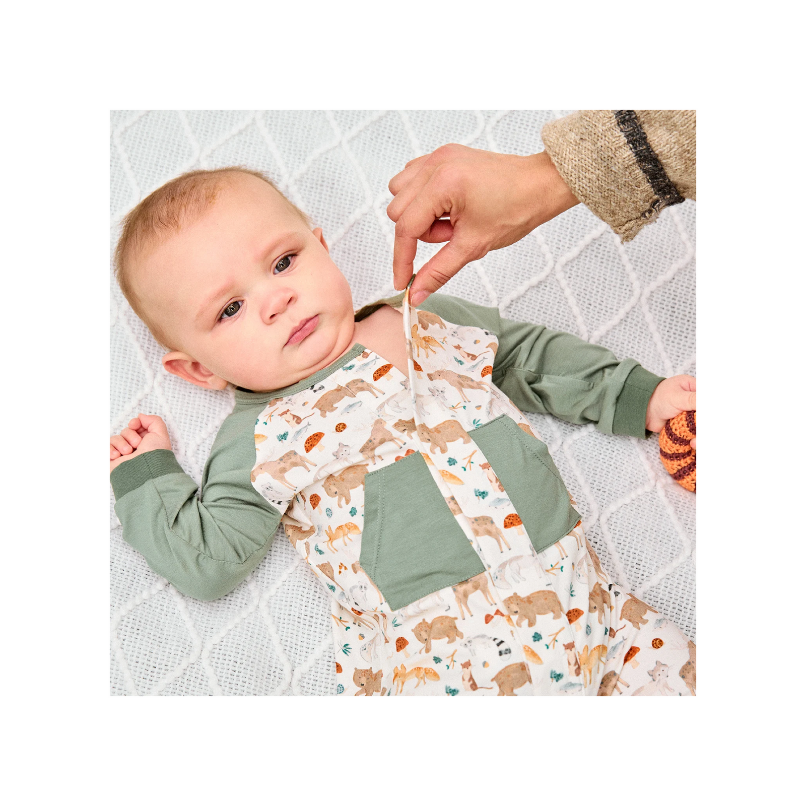Wonderful Wildlife Magnetic Romper