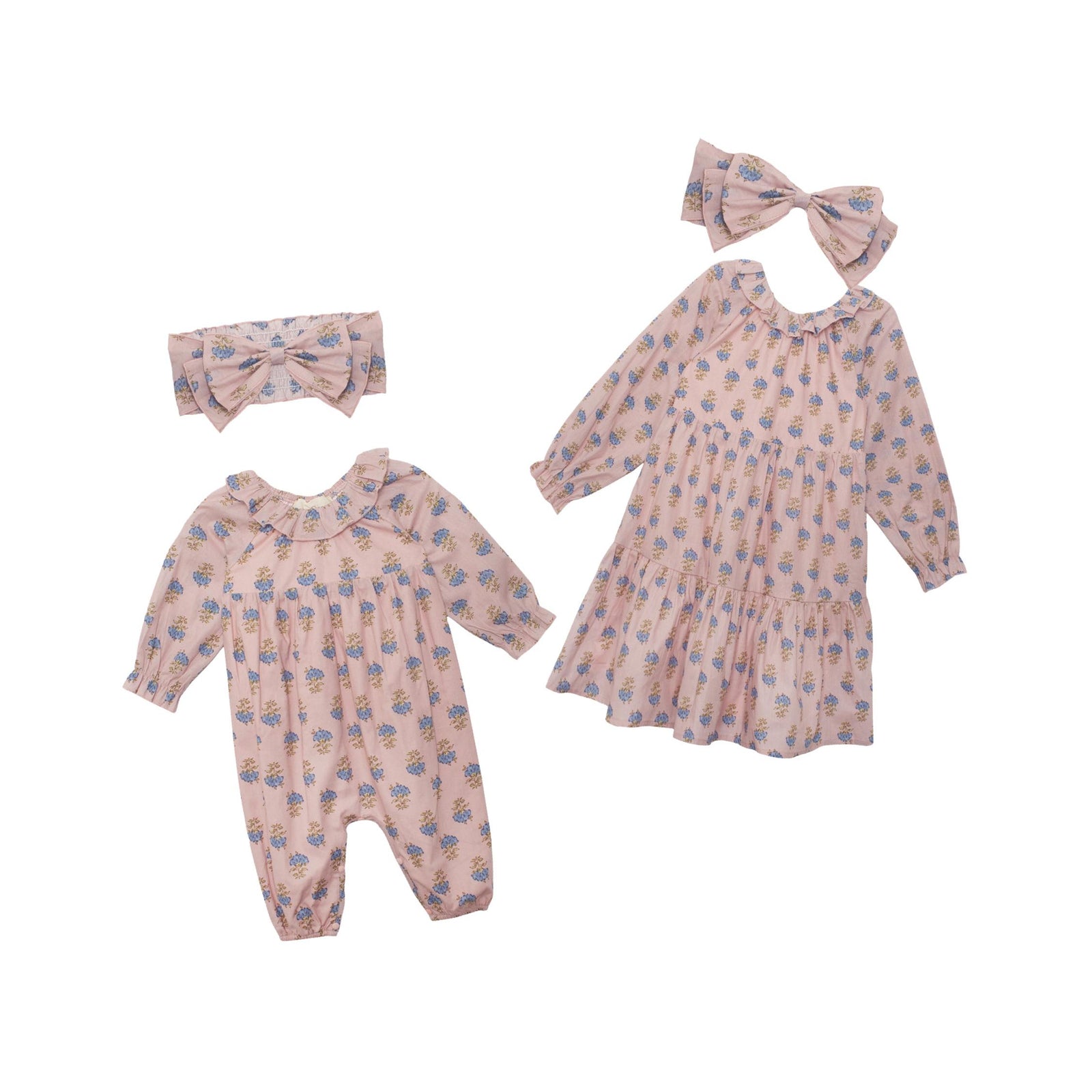 Lavender Mae Baby Girl Romper