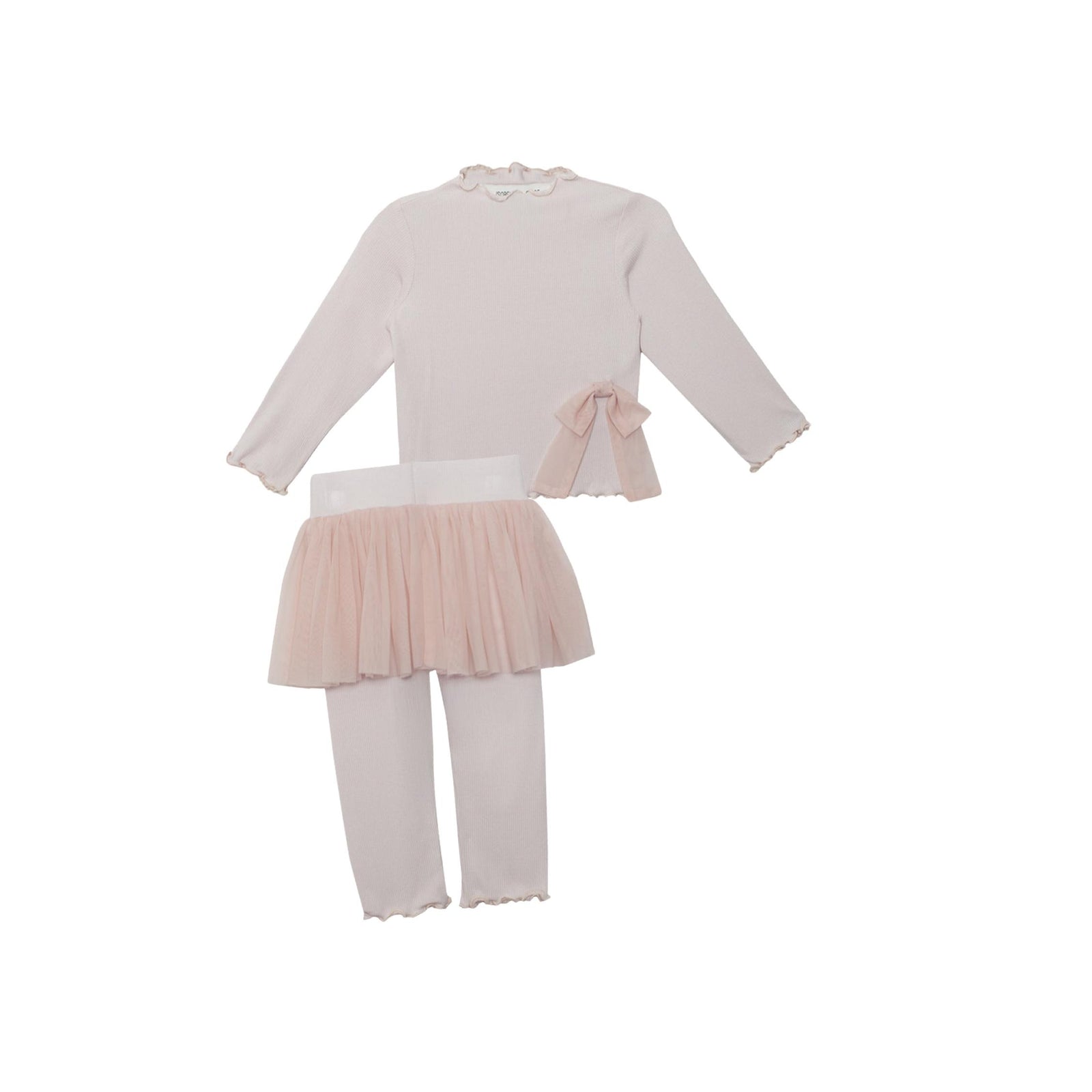 Ballerina Pink 2-Piece Skirt & Legging Set