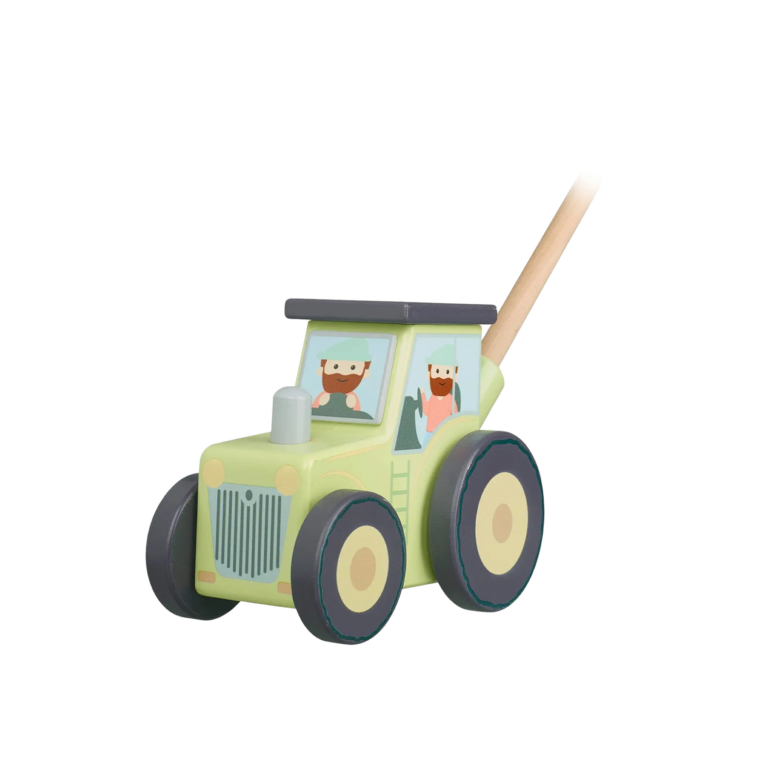 Tractor Wooden Push Along Toy