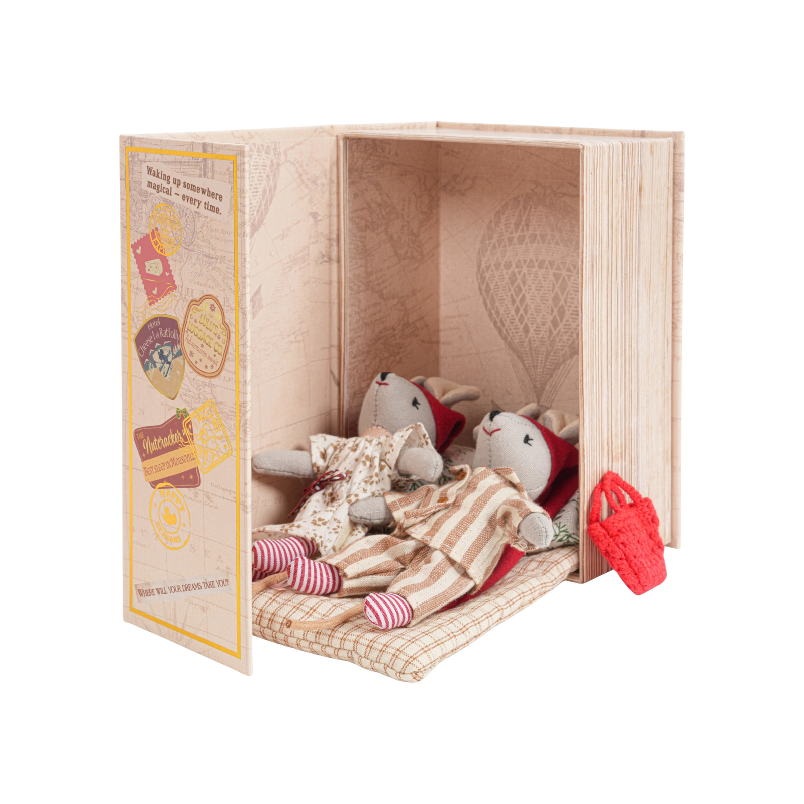 Christmas Mice Sleepy & Dreamy In A Box
