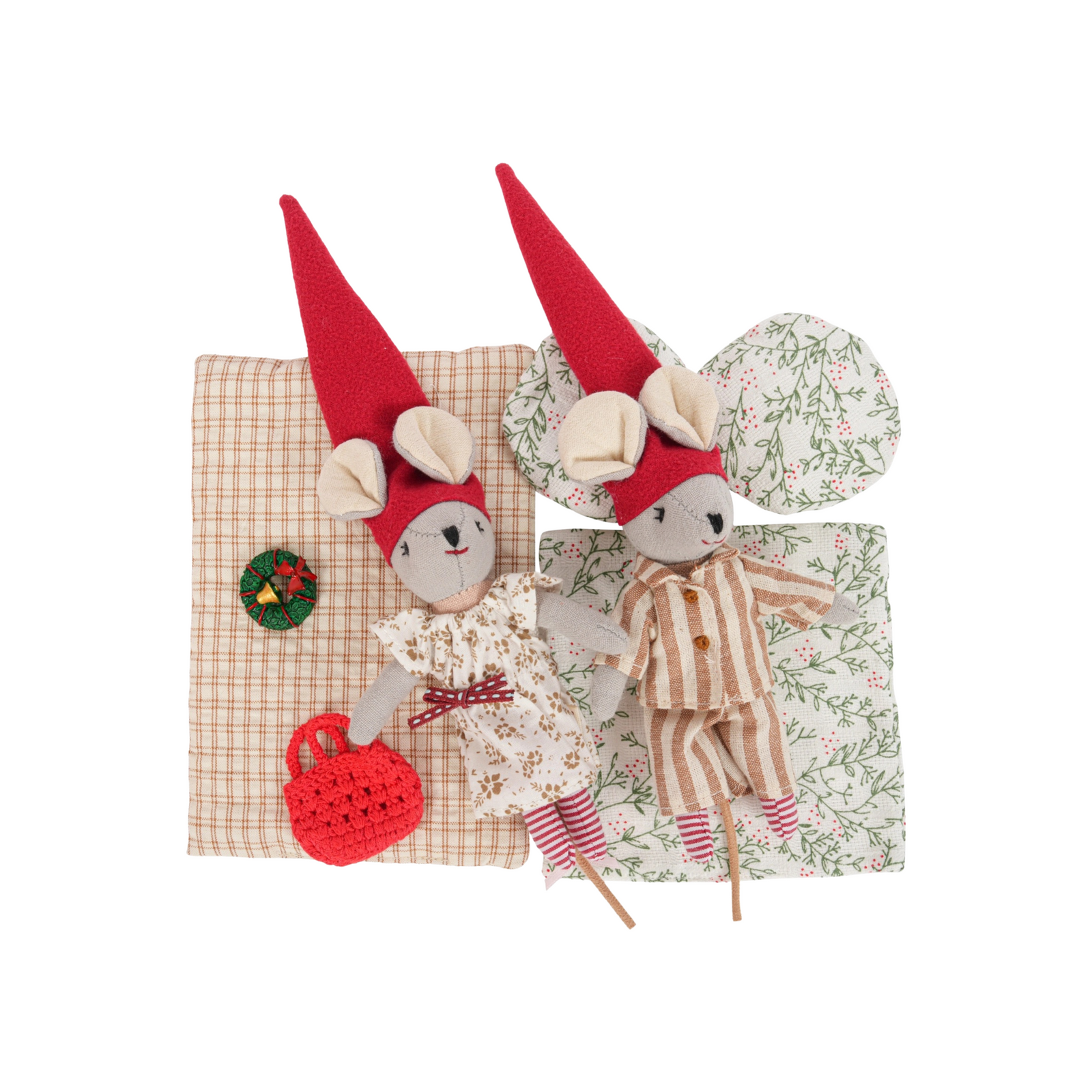 Christmas Mice Sleepy & Dreamy In A Box