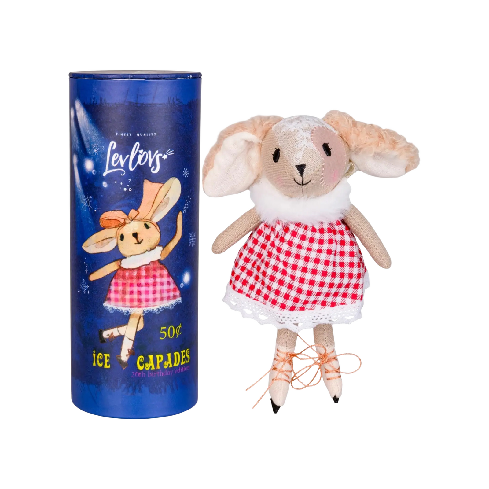 Ice Skater Bunny In A Box