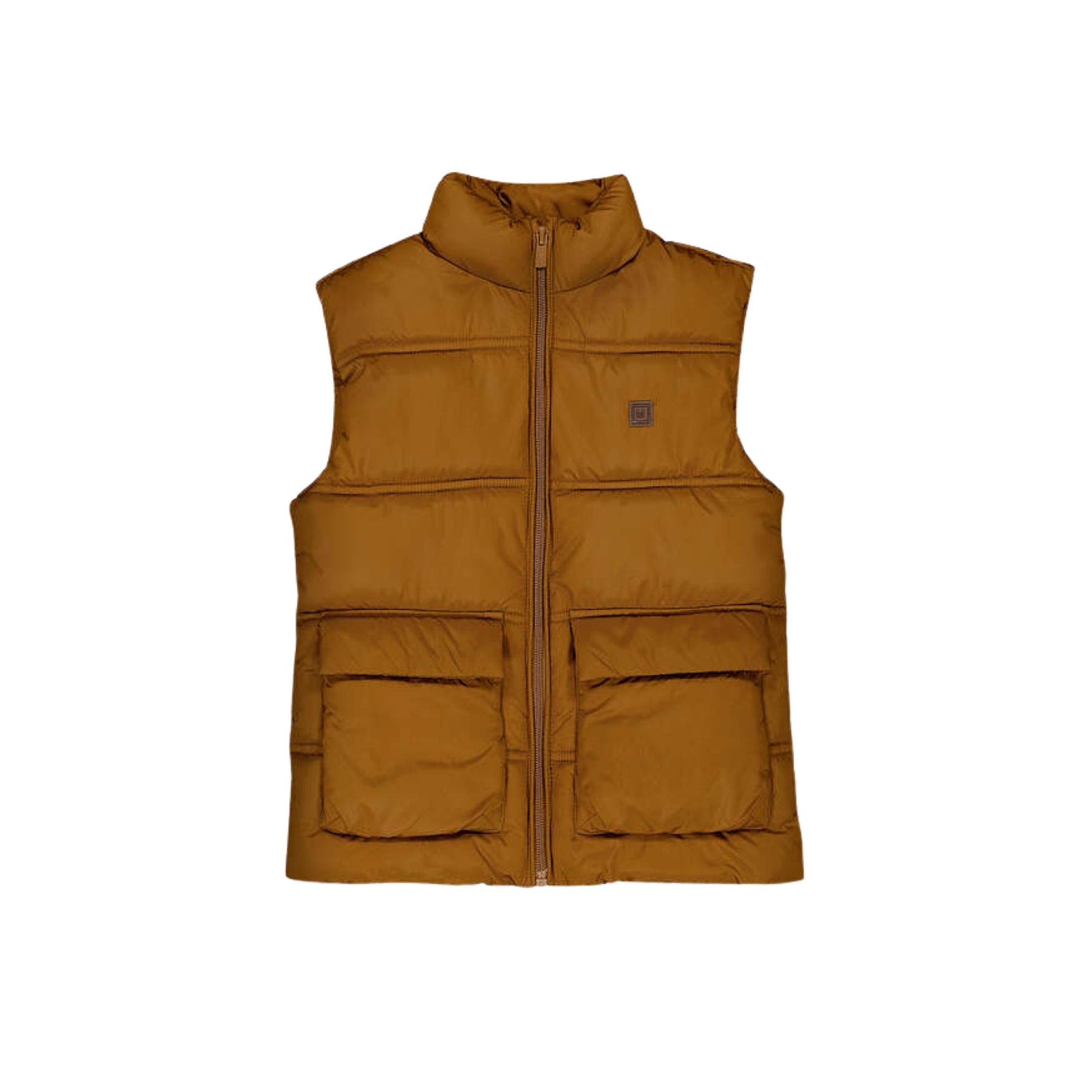 Rust Orange Boys’ Puffer Vest