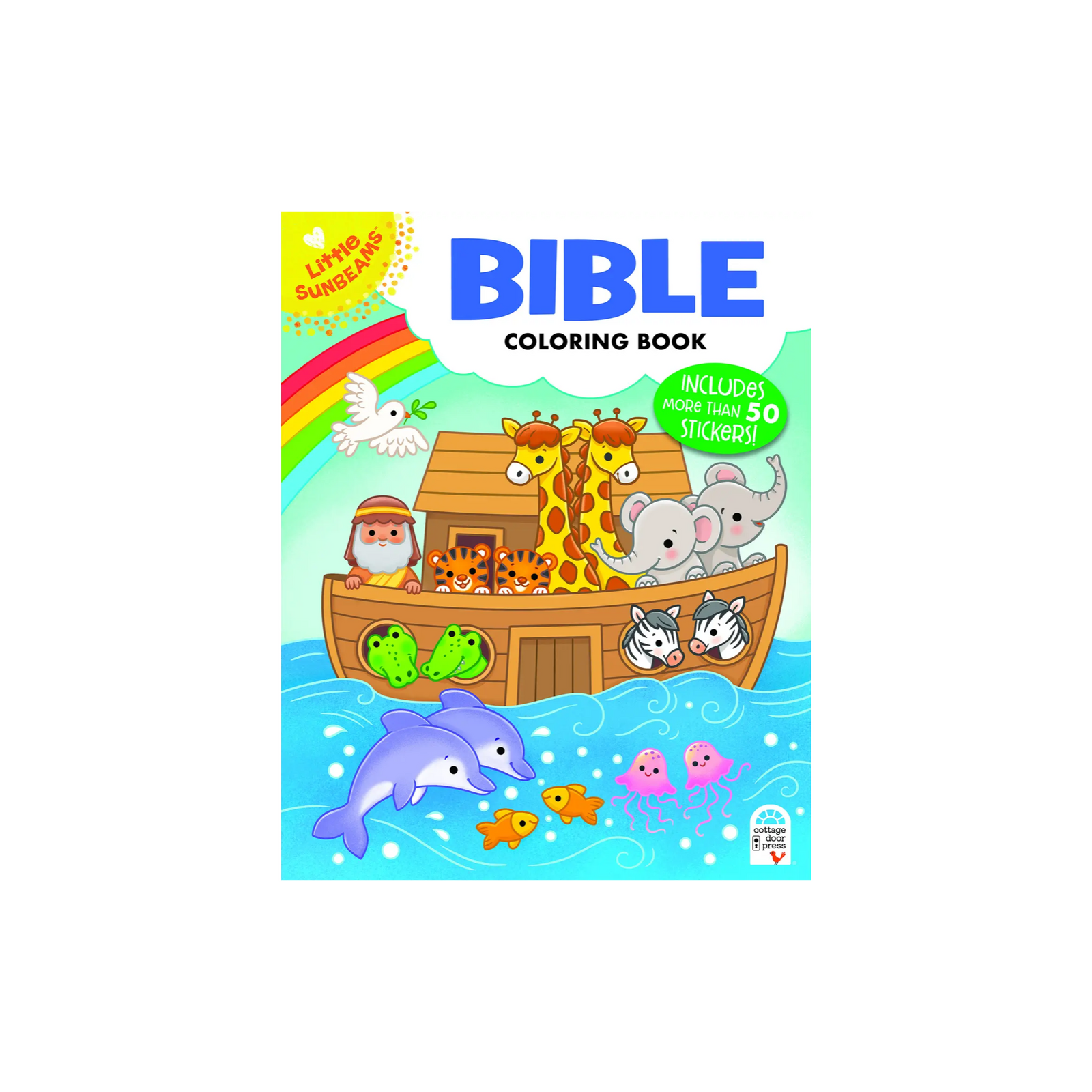 Children’s Bible Coloring Book with Stickers