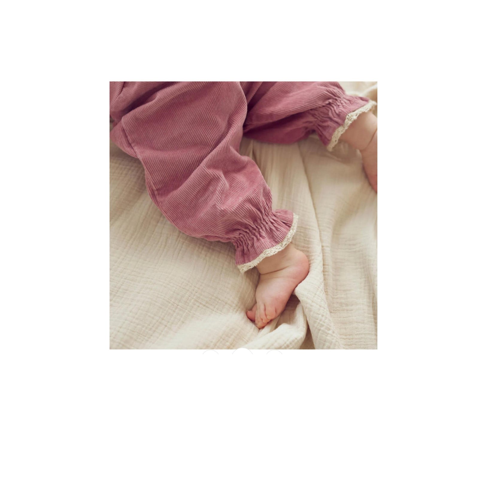 Girls Corduroy Flared Pants