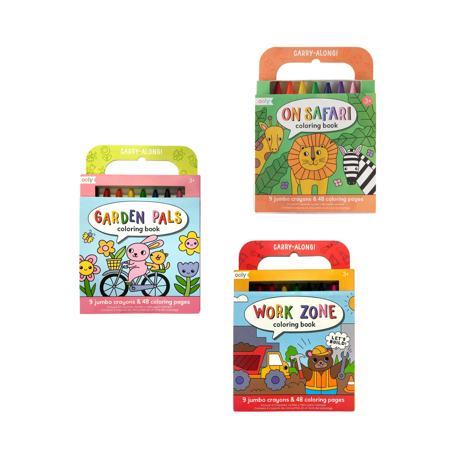 Carry Along Crayons & Coloring Book Kits