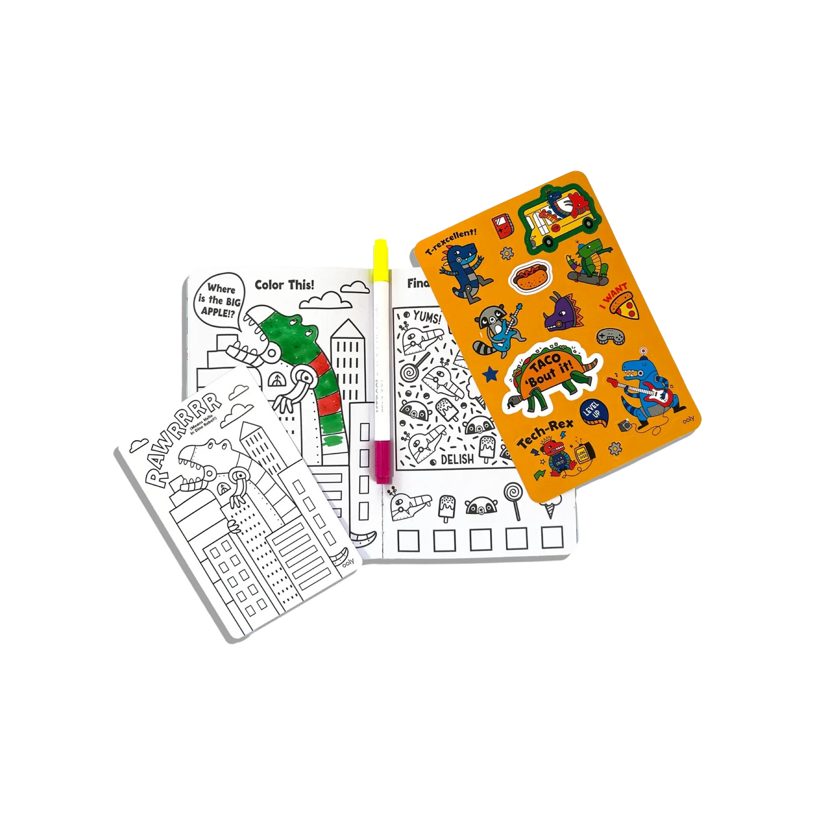 Let's Go Coloring & Activity Kit