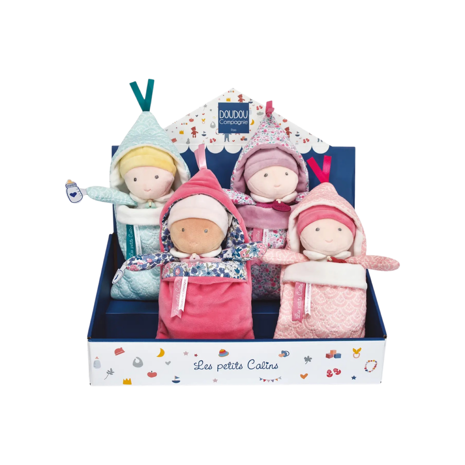 Jolijou Soft Dolls W/Comforter