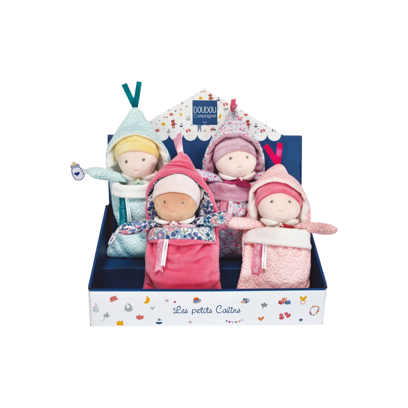 Jolijou Soft Dolls W/Comforter