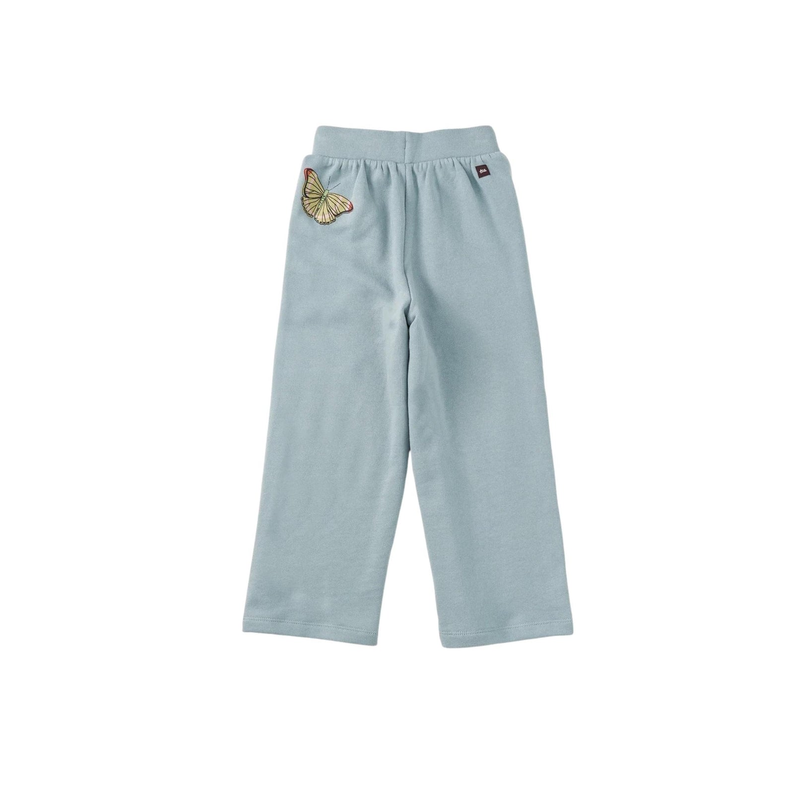 Wide Leg French Terry Butterfly Pants