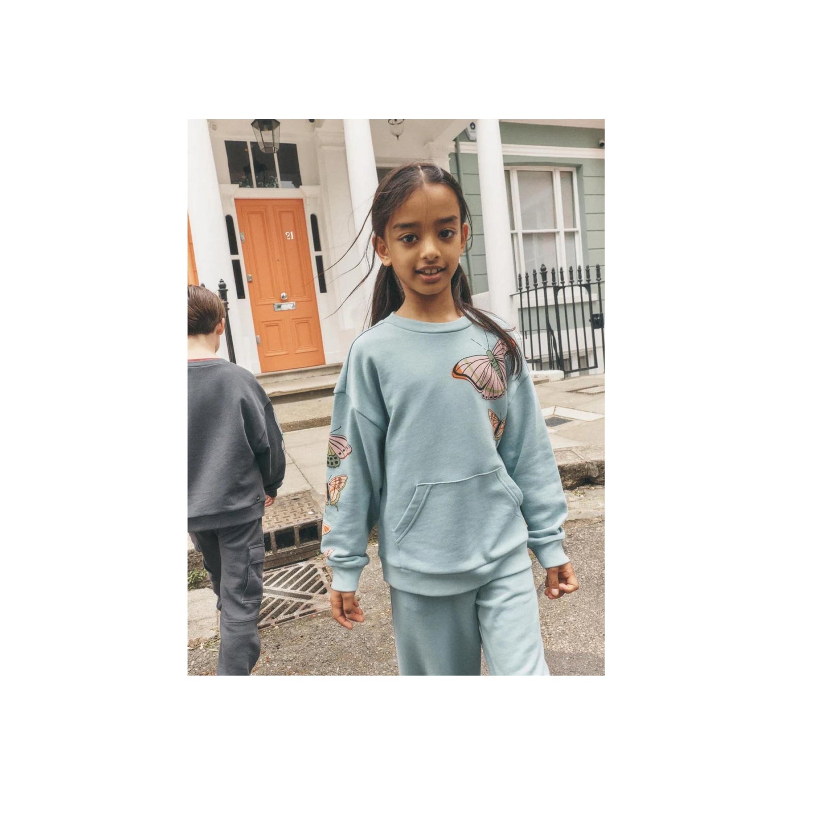 Butterfly Graphic Kanga Sweatshirt