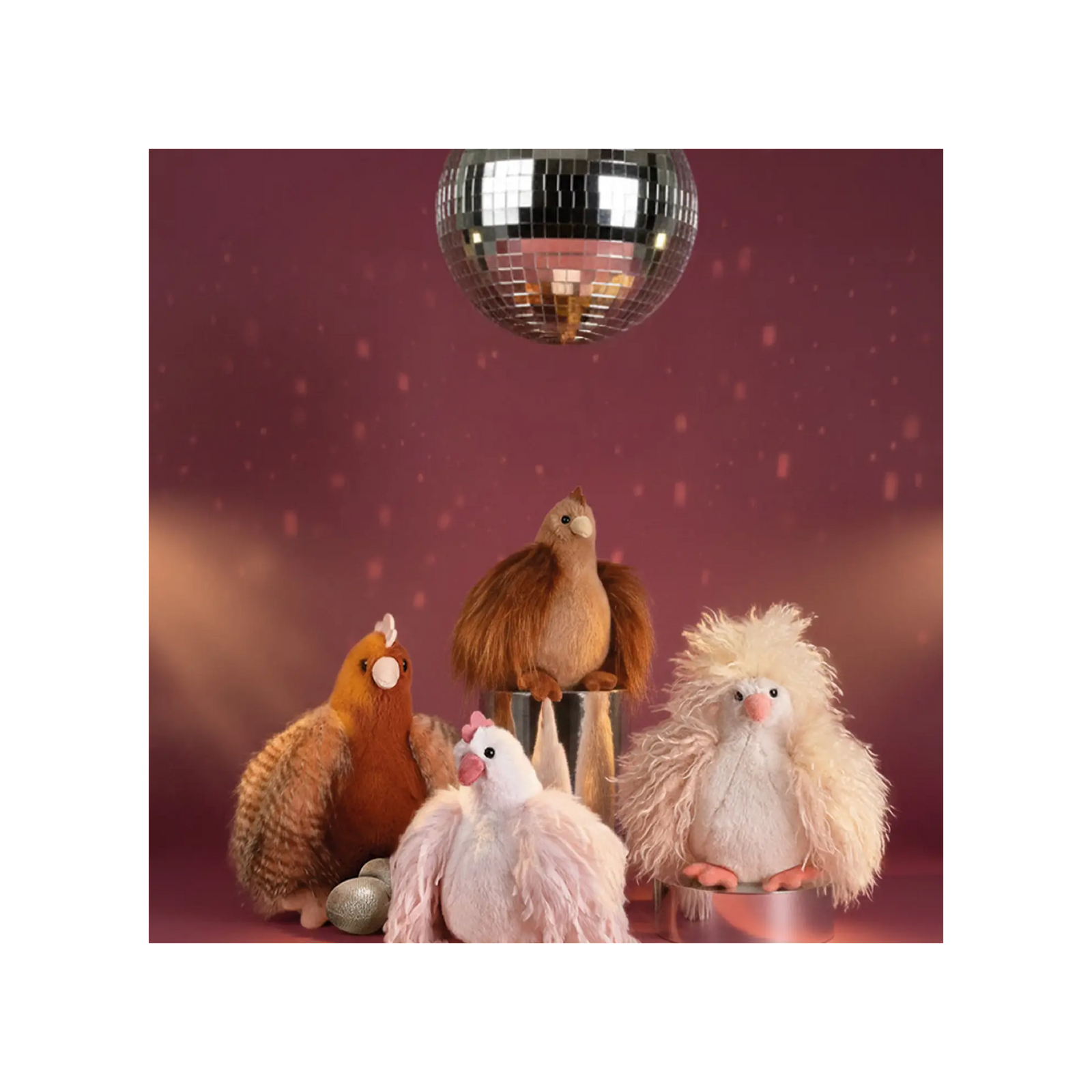 Little Hen Frizz Plush
