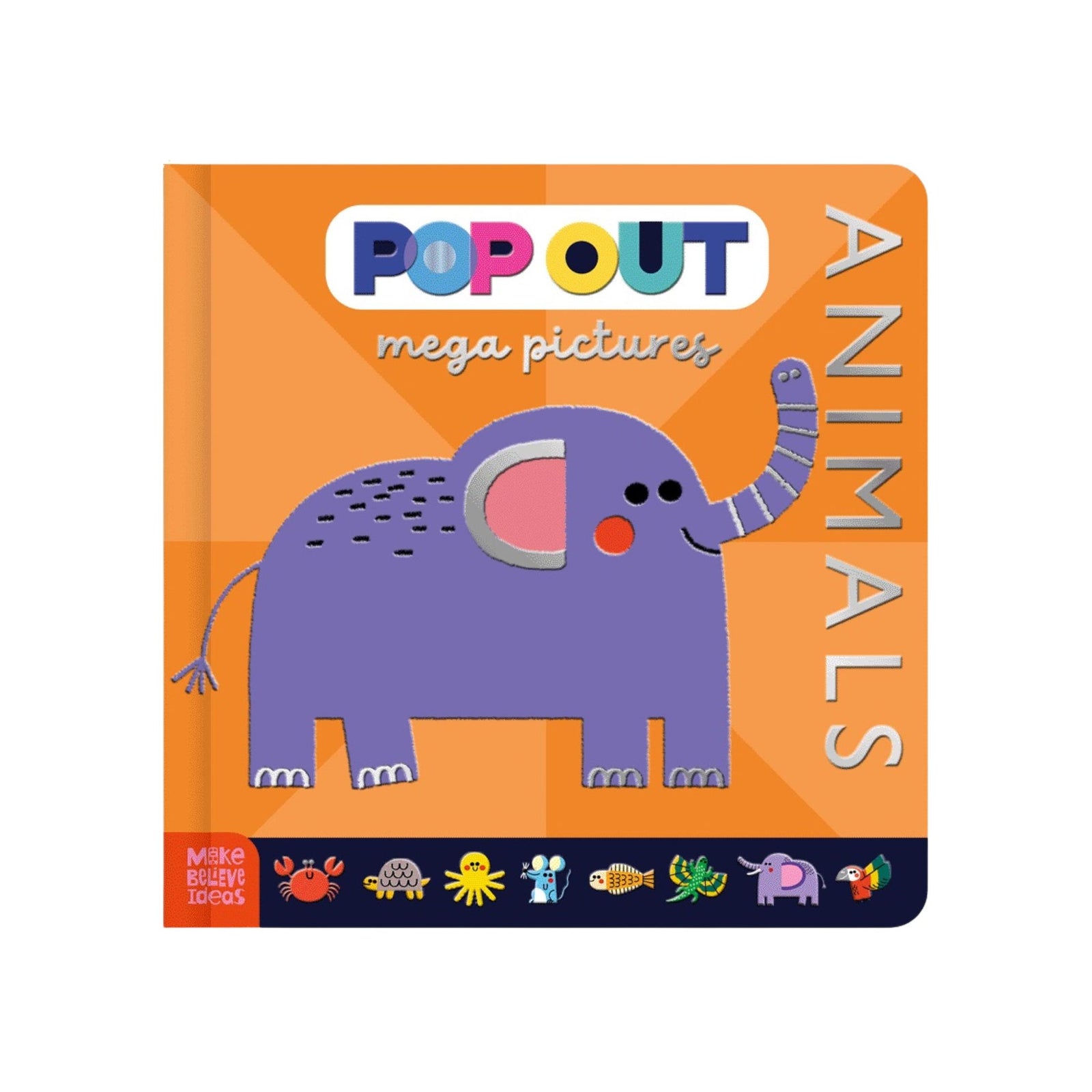 Board Book “Pop Out Mega Pictures Animals”