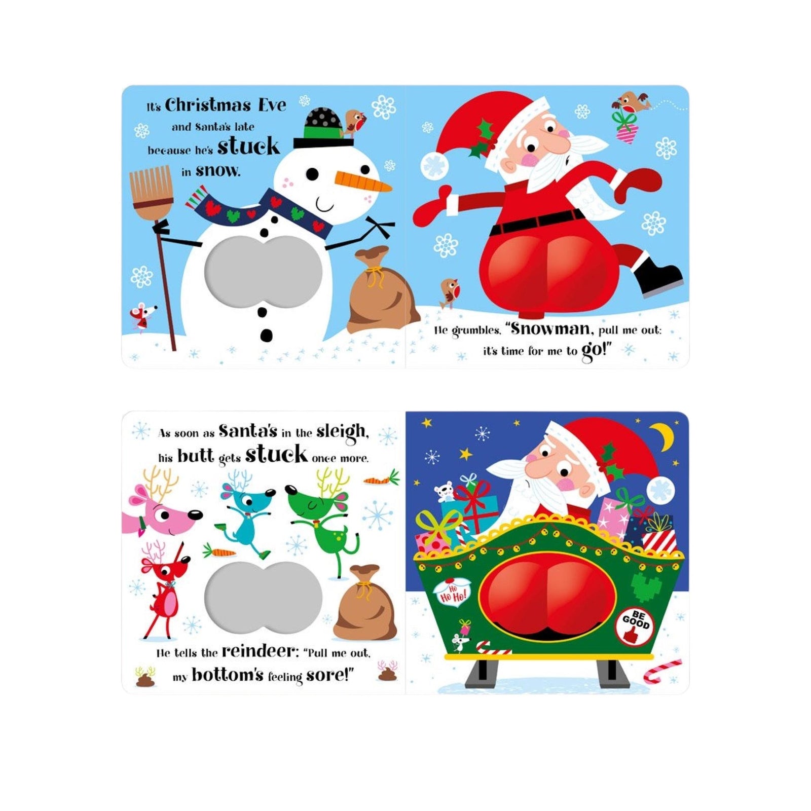 Board Book “Santa's Stuck!”