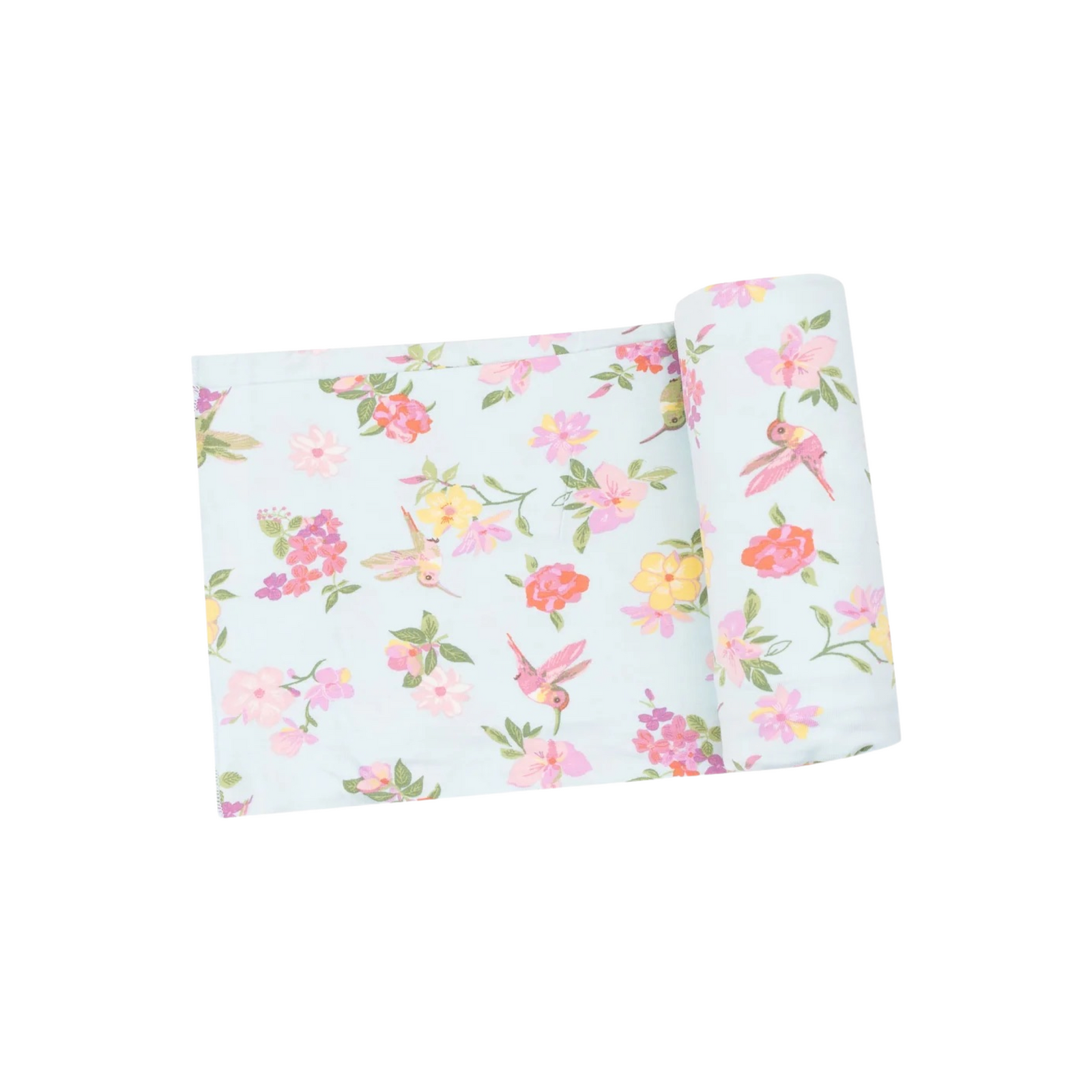 Cute Hummingbirds Swaddle Blanket
