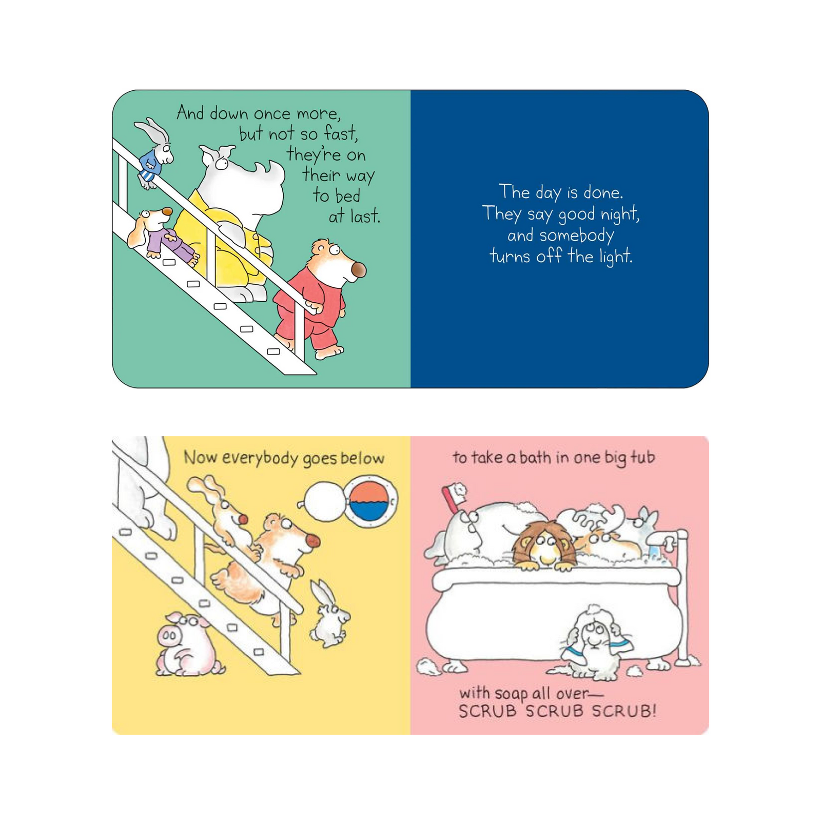 Going To Bed Bear Plush With Board Book